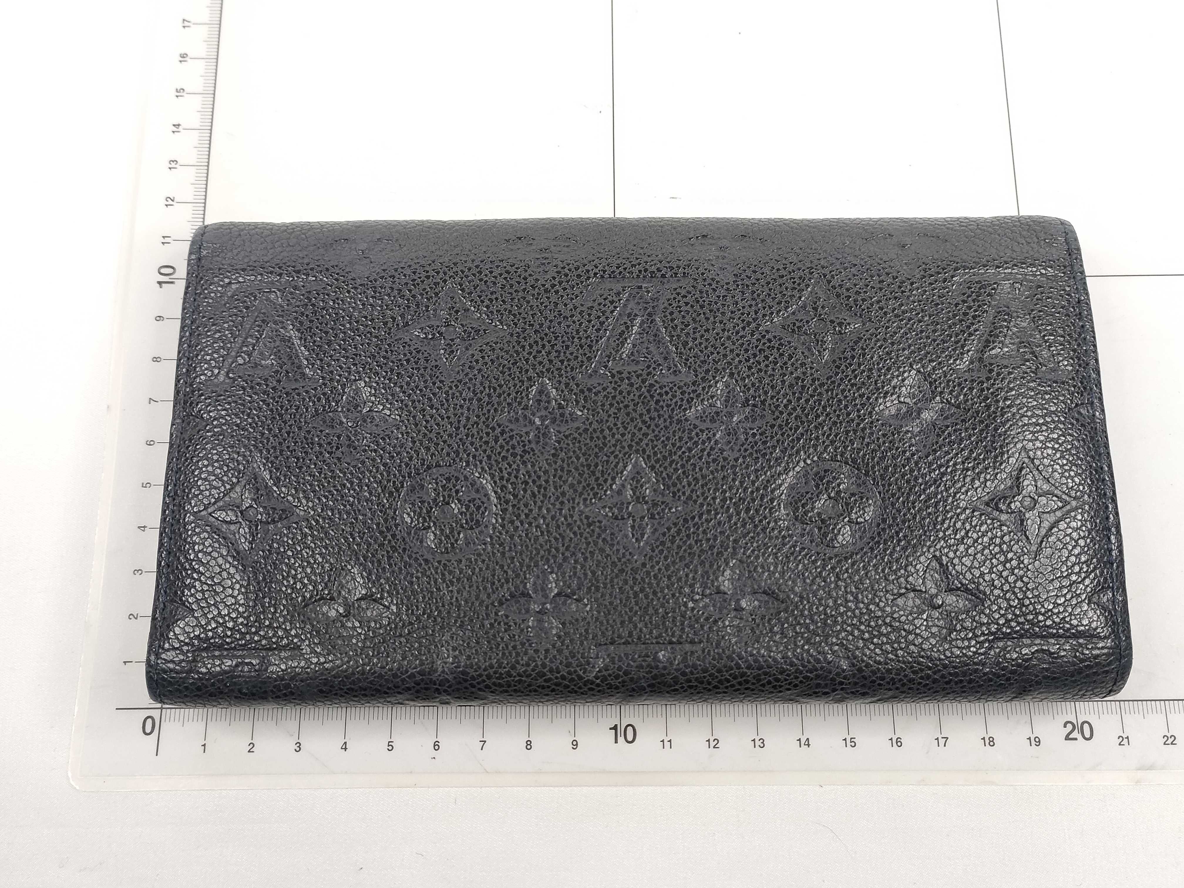 Monogram Empreinte Louis Vuitton Monogram Empreinte Portefeuille Tri-fold Wallet — view 2