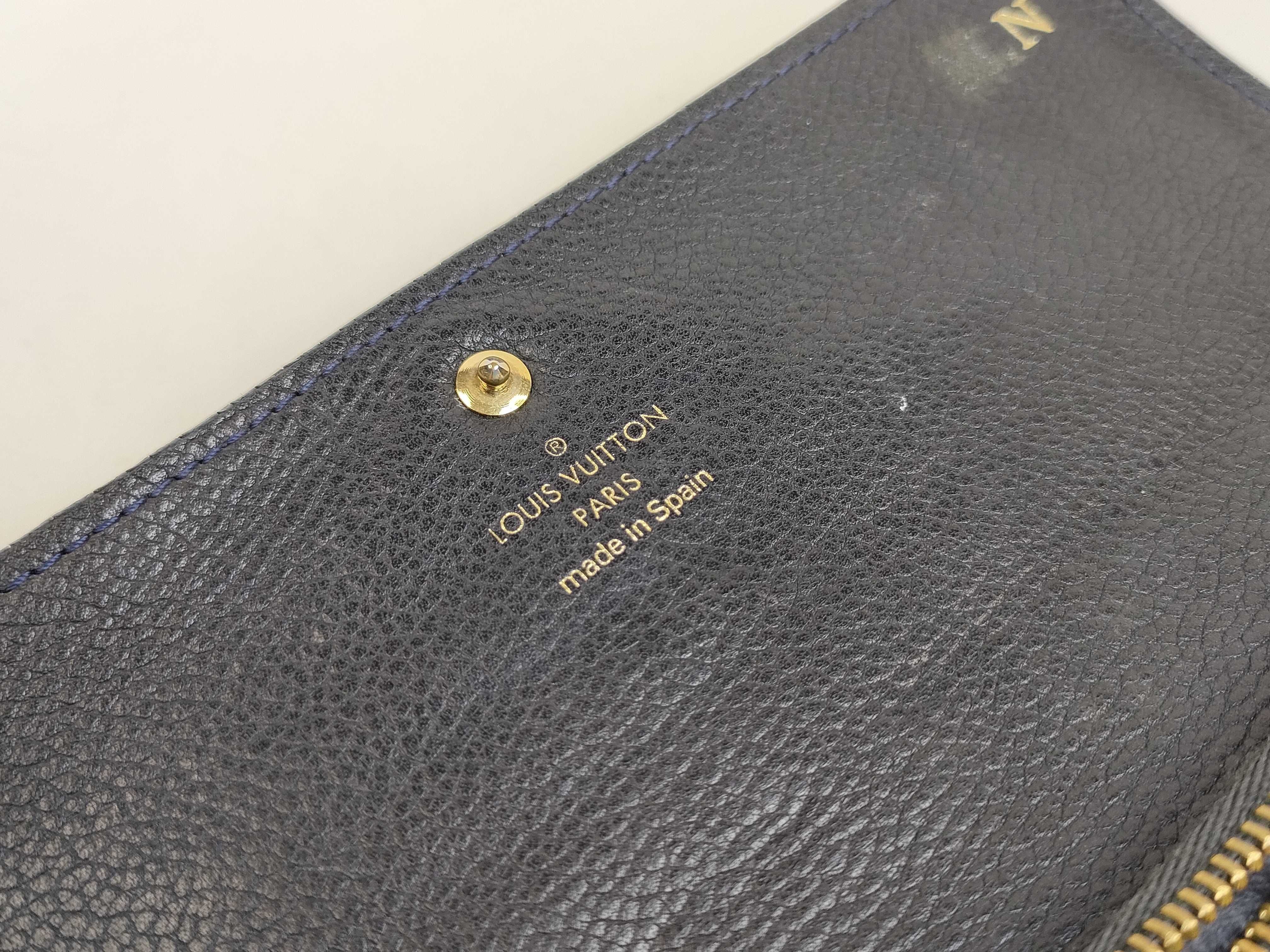 Monogram Empreinte Louis Vuitton Monogram Empreinte Portefeuille Tri-fold Wallet — view 12
