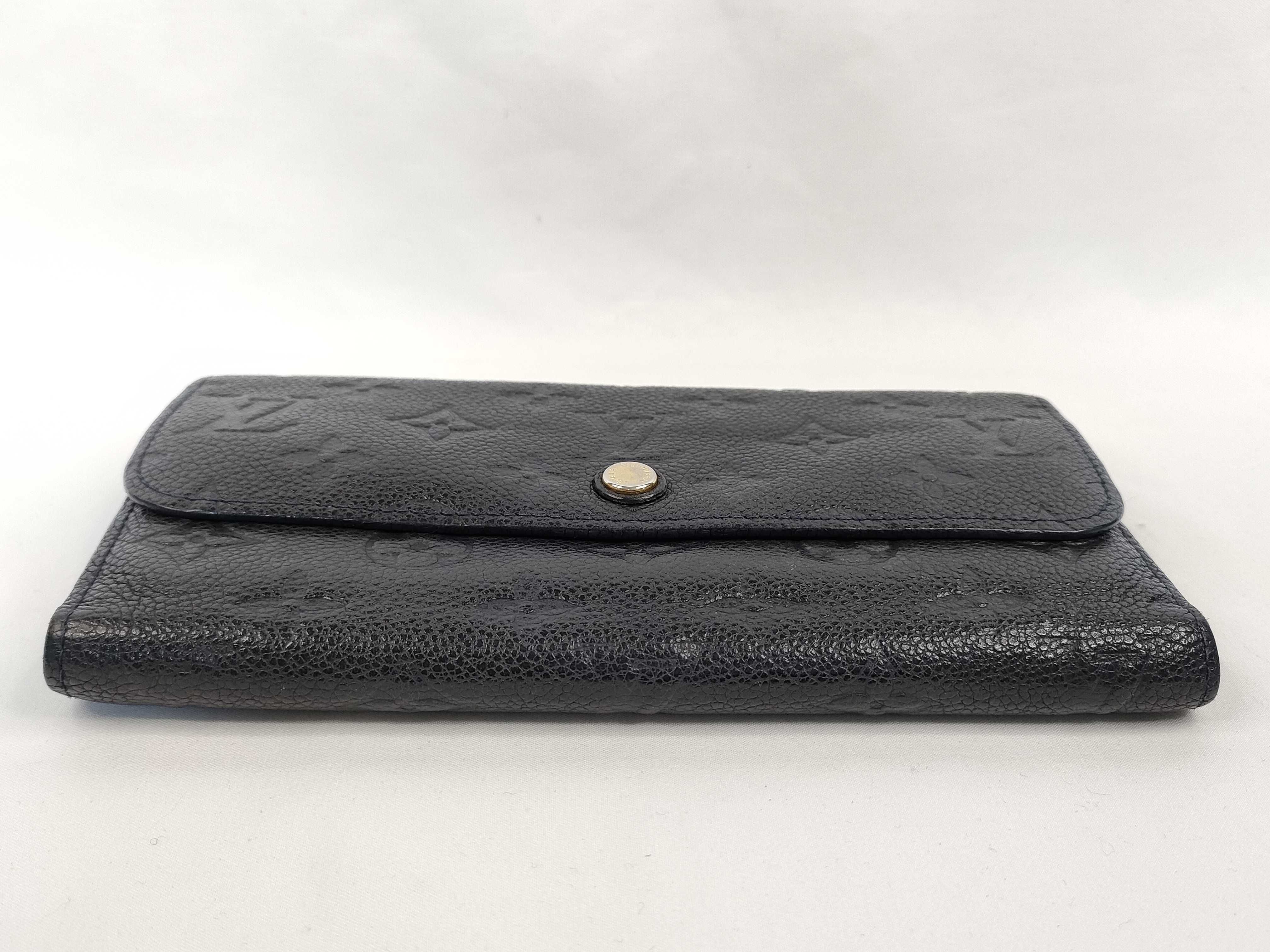 Monogram Empreinte Louis Vuitton Monogram Empreinte Portefeuille Tri-fold Wallet — view 4