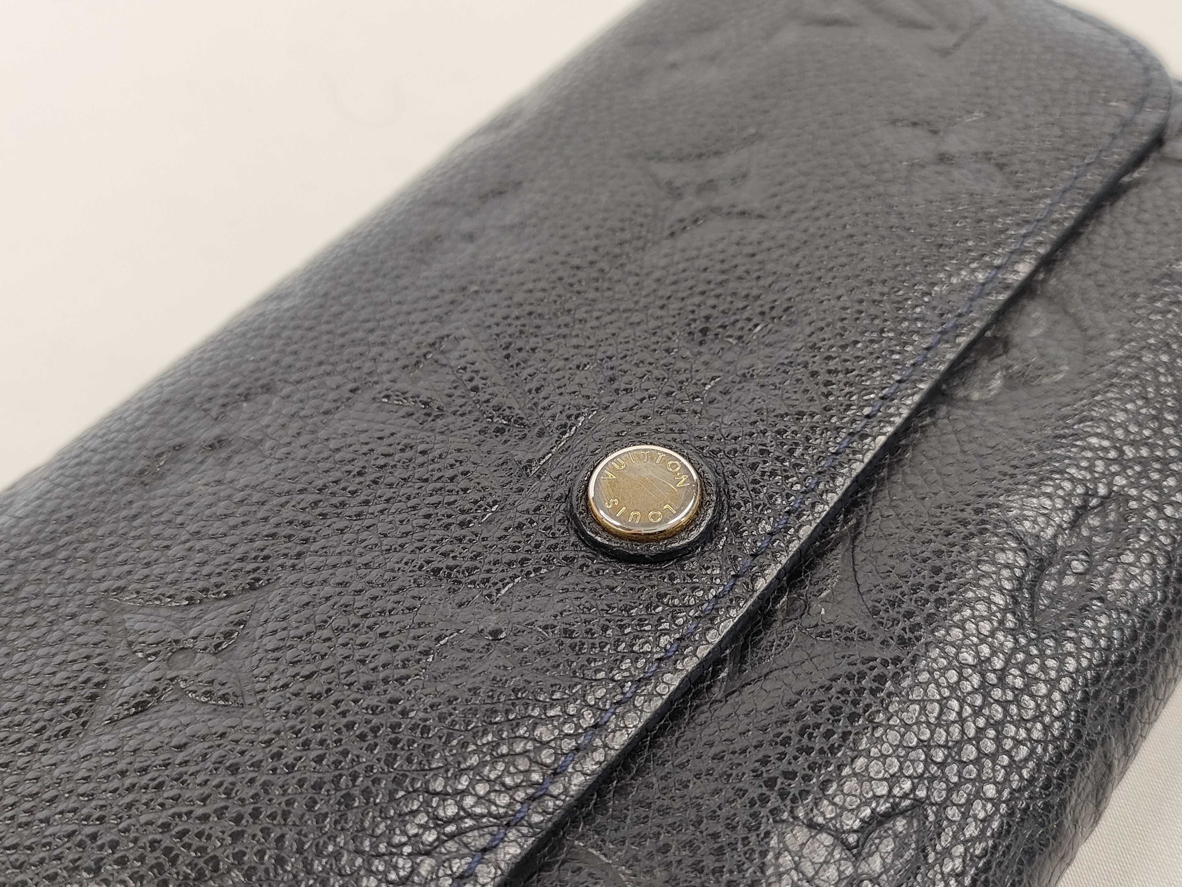Monogram Empreinte Louis Vuitton Monogram Empreinte Portefeuille Tri-fold Wallet — view 7