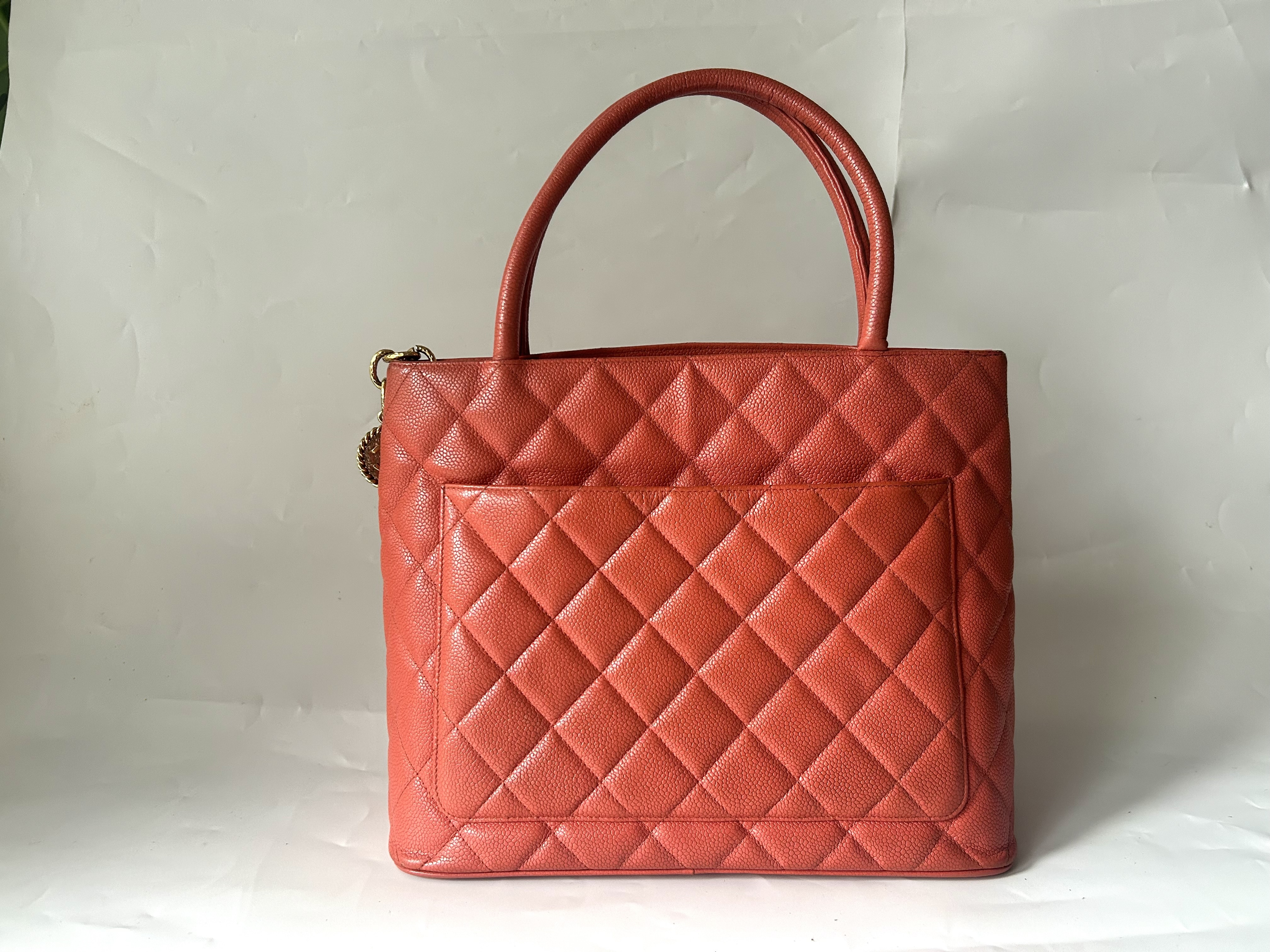 Reissue Tote Bag, Caviar Leather, Gold Hardware — view 2