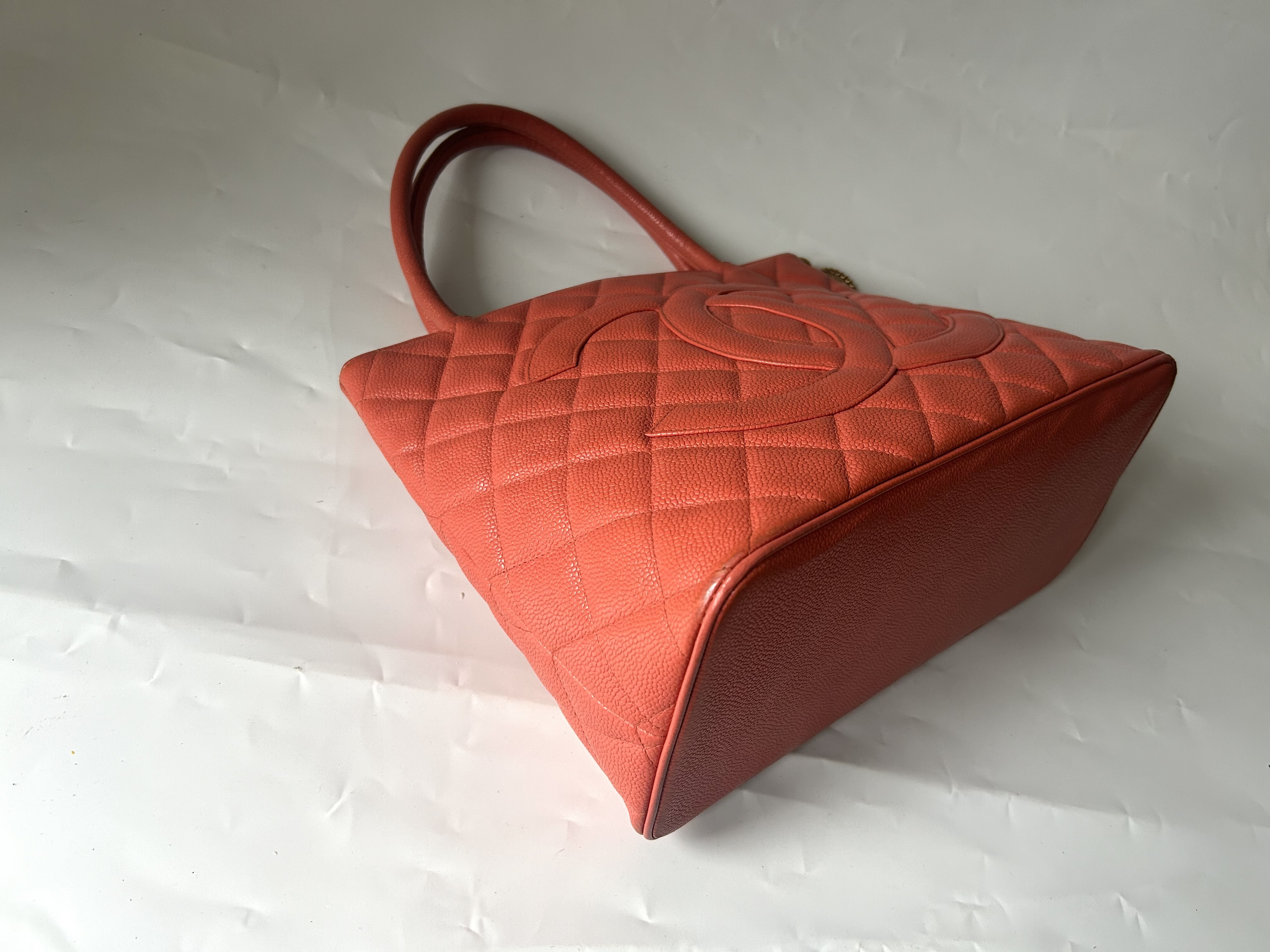 Reissue Tote Bag, Caviar Leather, Gold Hardware — view 3