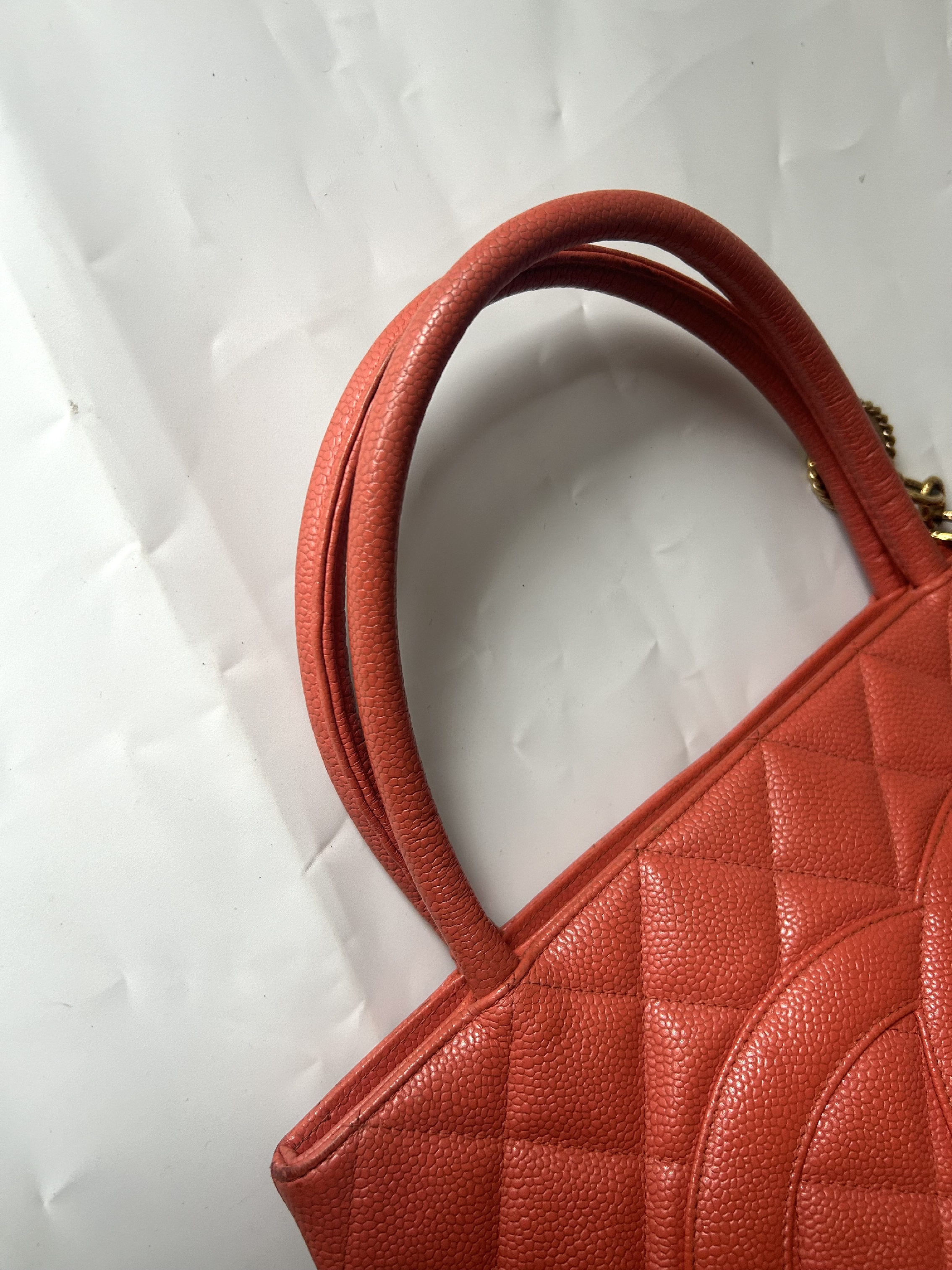 Reissue Tote Bag, Caviar Leather, Gold Hardware — view 5