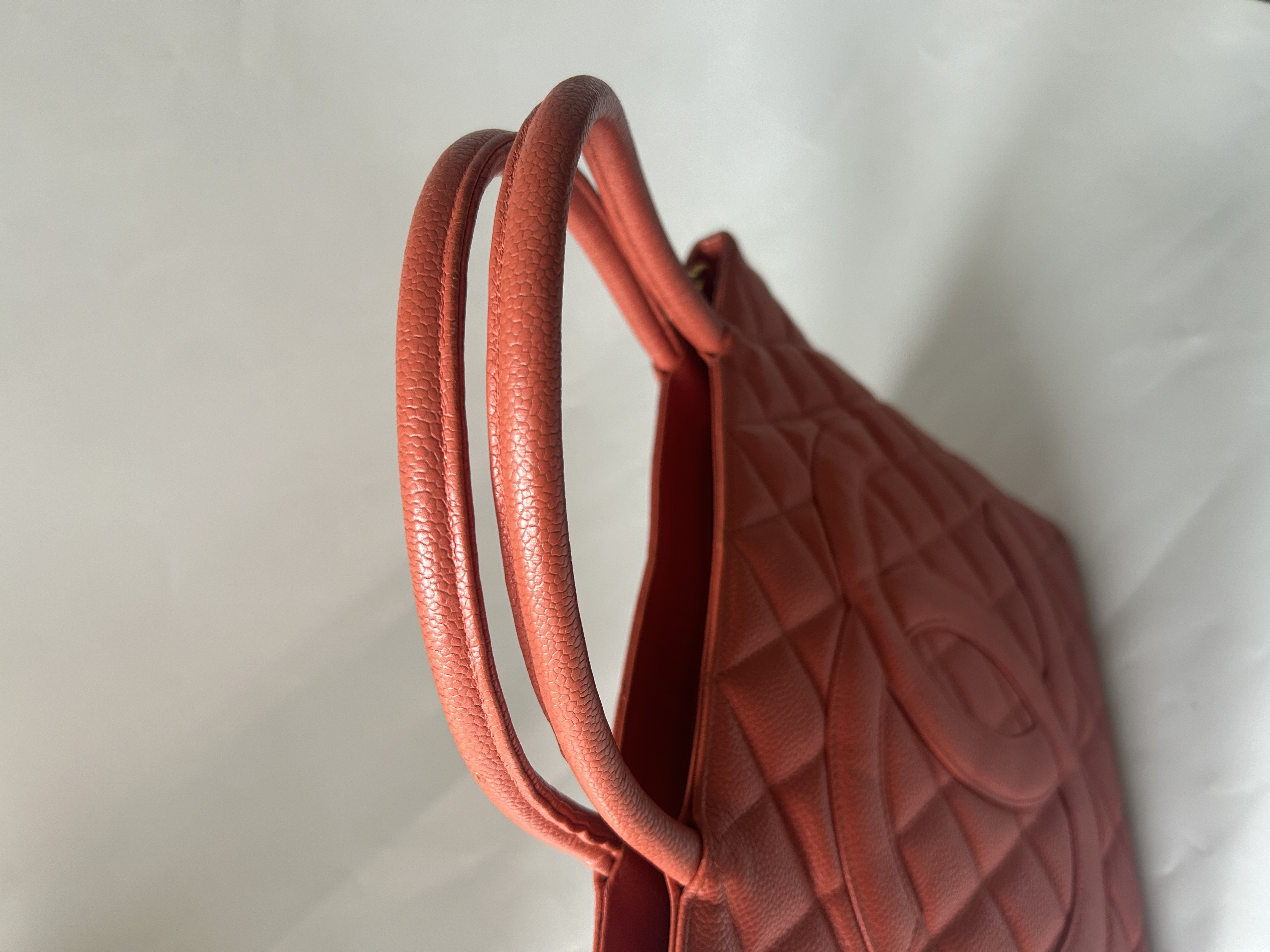 Reissue Tote Bag, Caviar Leather, Gold Hardware — view 6