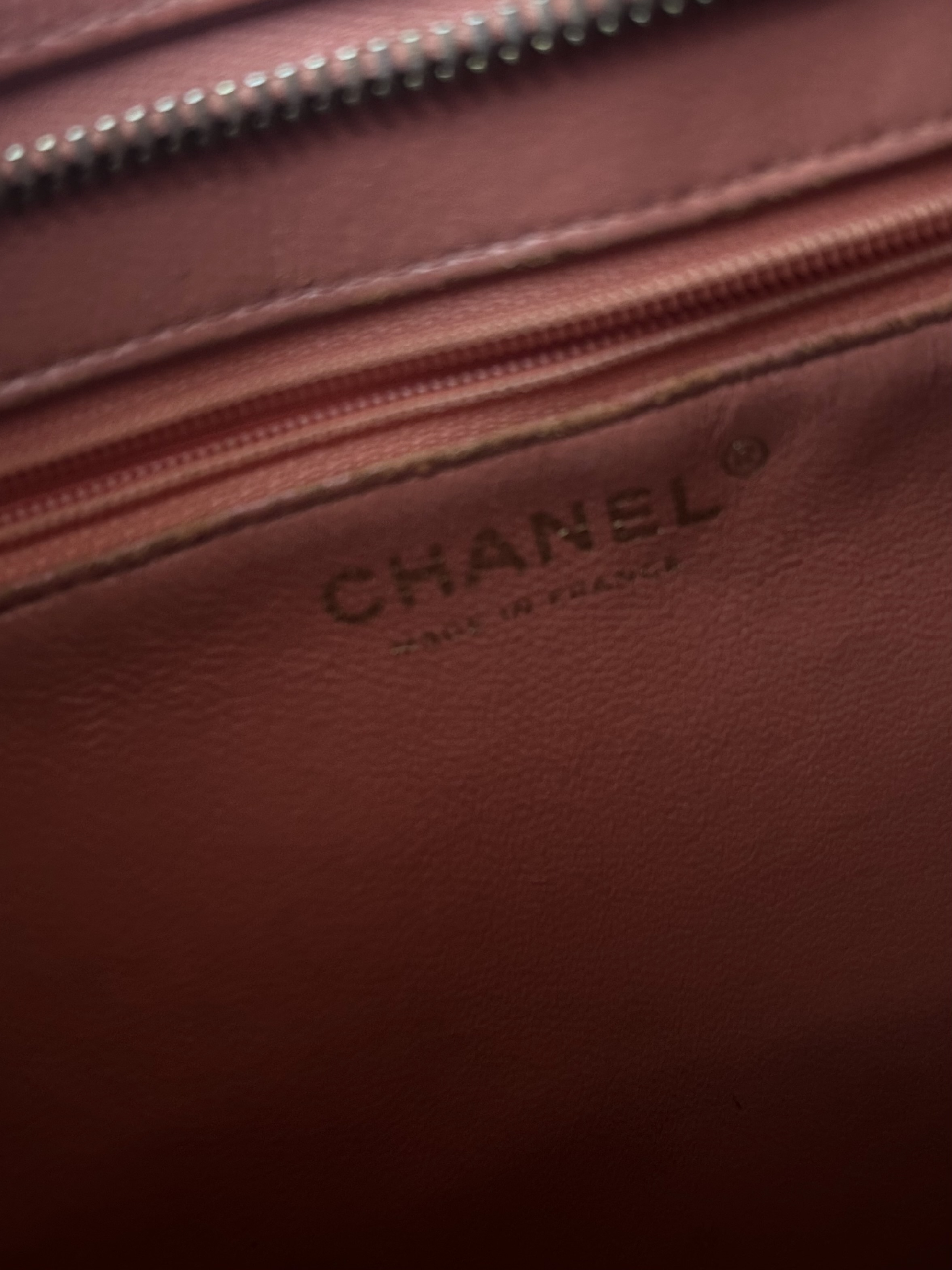 Reissue Tote Bag, Caviar Leather, Gold Hardware — view 9