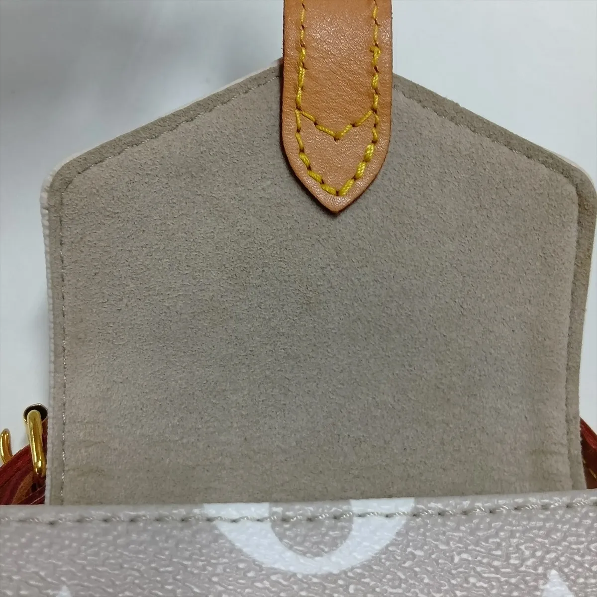 Monogram Giant Tiny Backpack M45764 Orange x Gray (RFID detected) — view 9