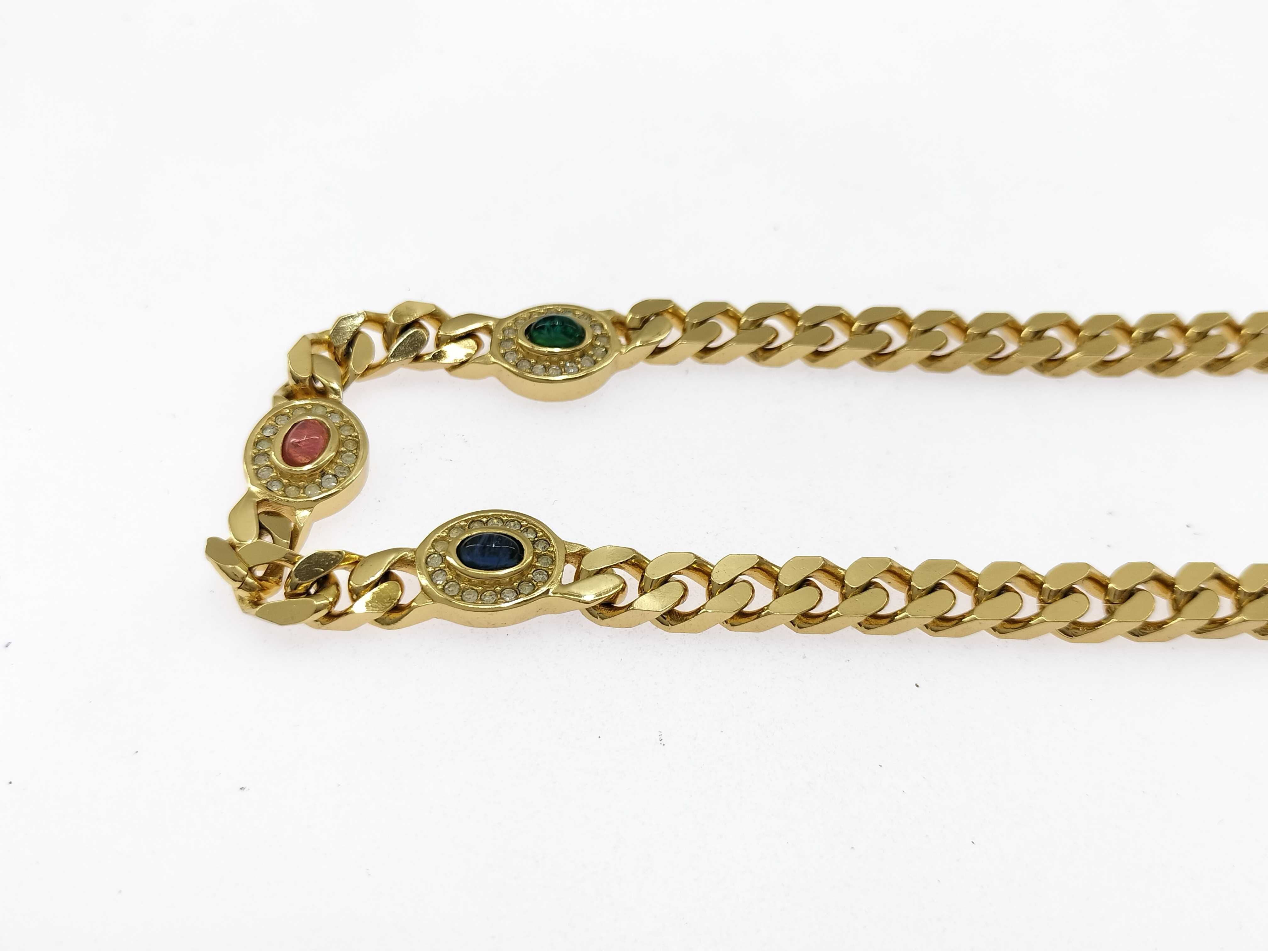 Rhinestone Necklace 50.3g (Size 52) — view 3