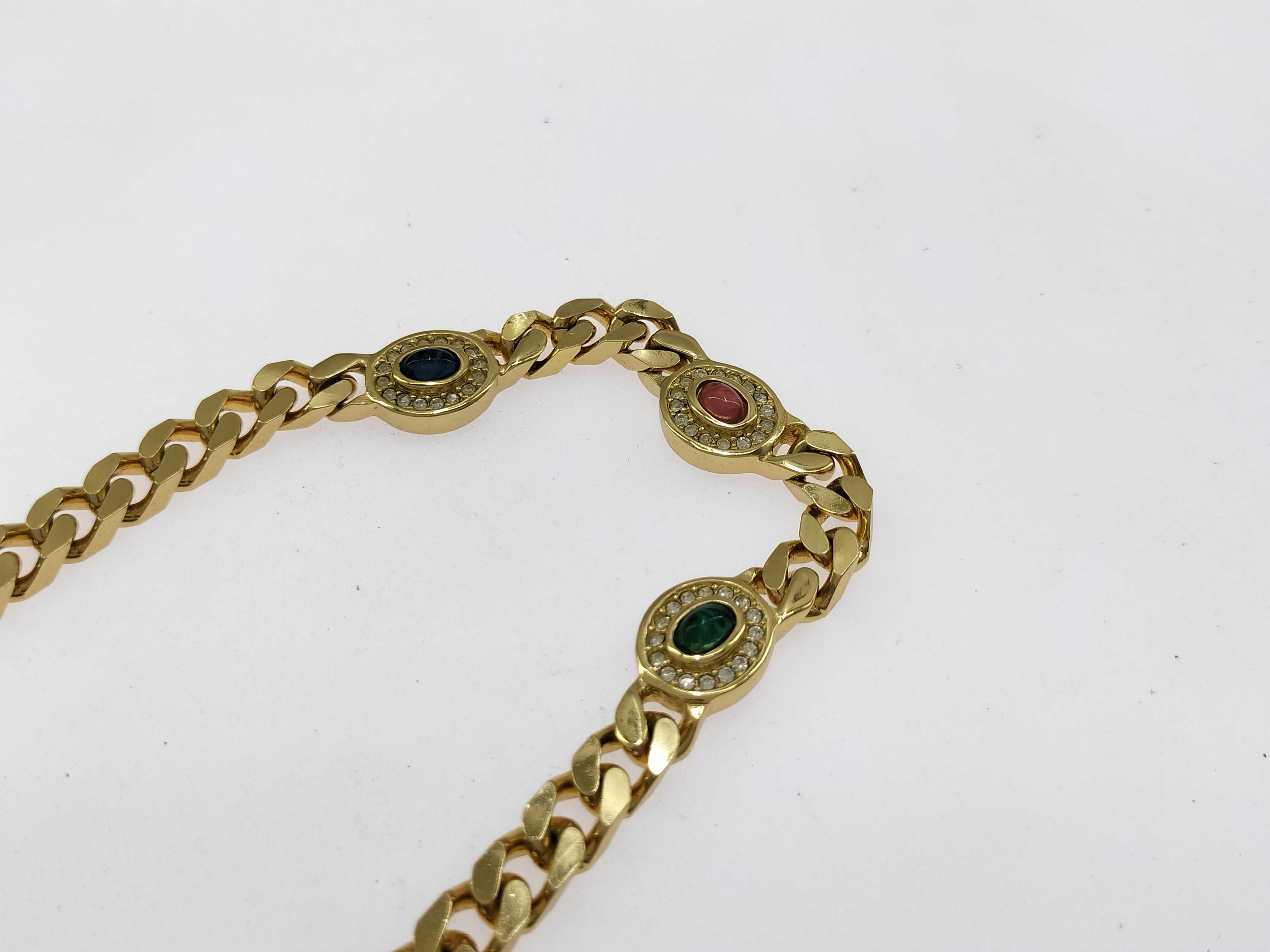 Rhinestone Necklace 50.3g (Size 52) — view 4