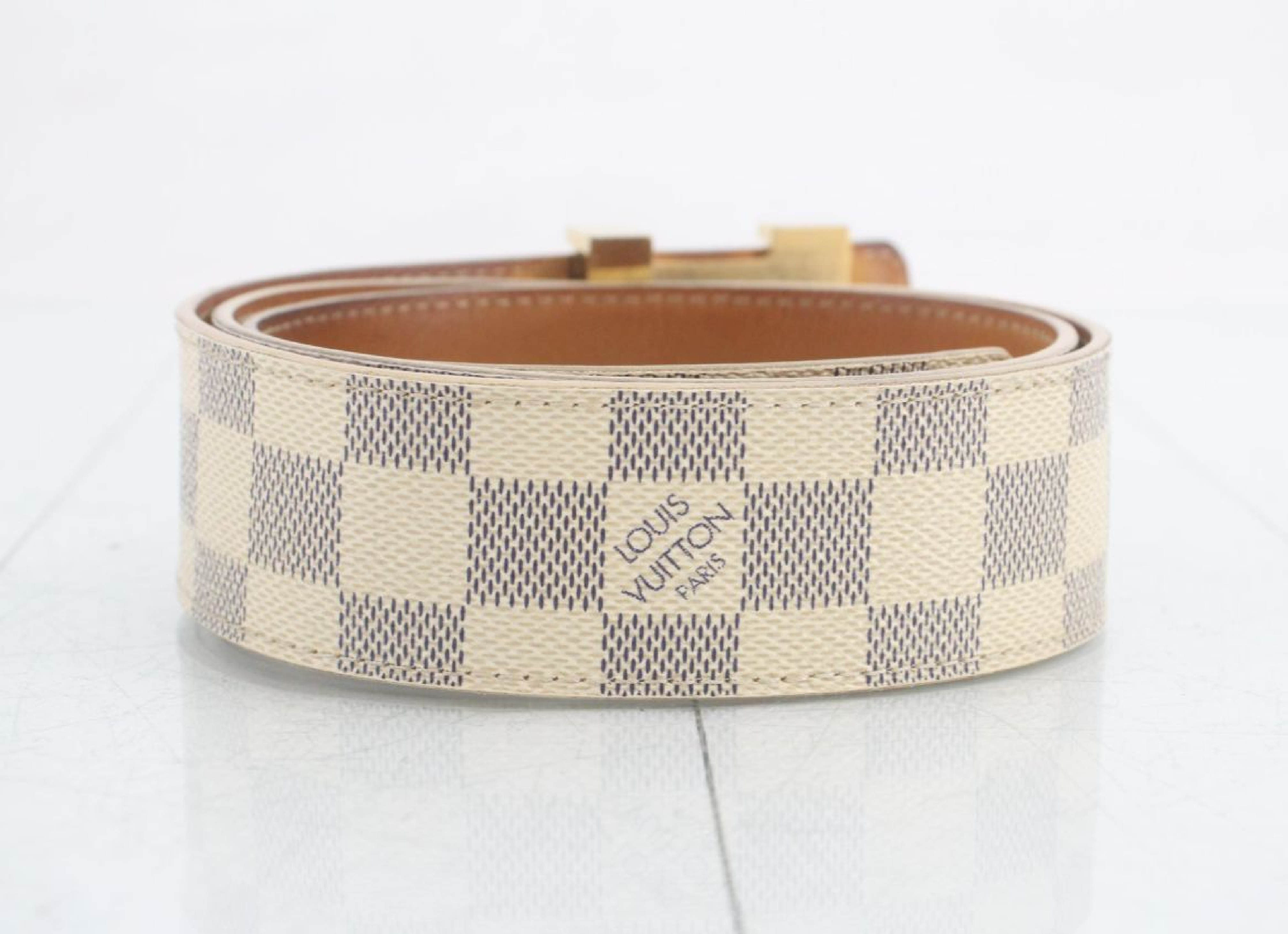 Ceinture LV Initial Azur Belt — view 2