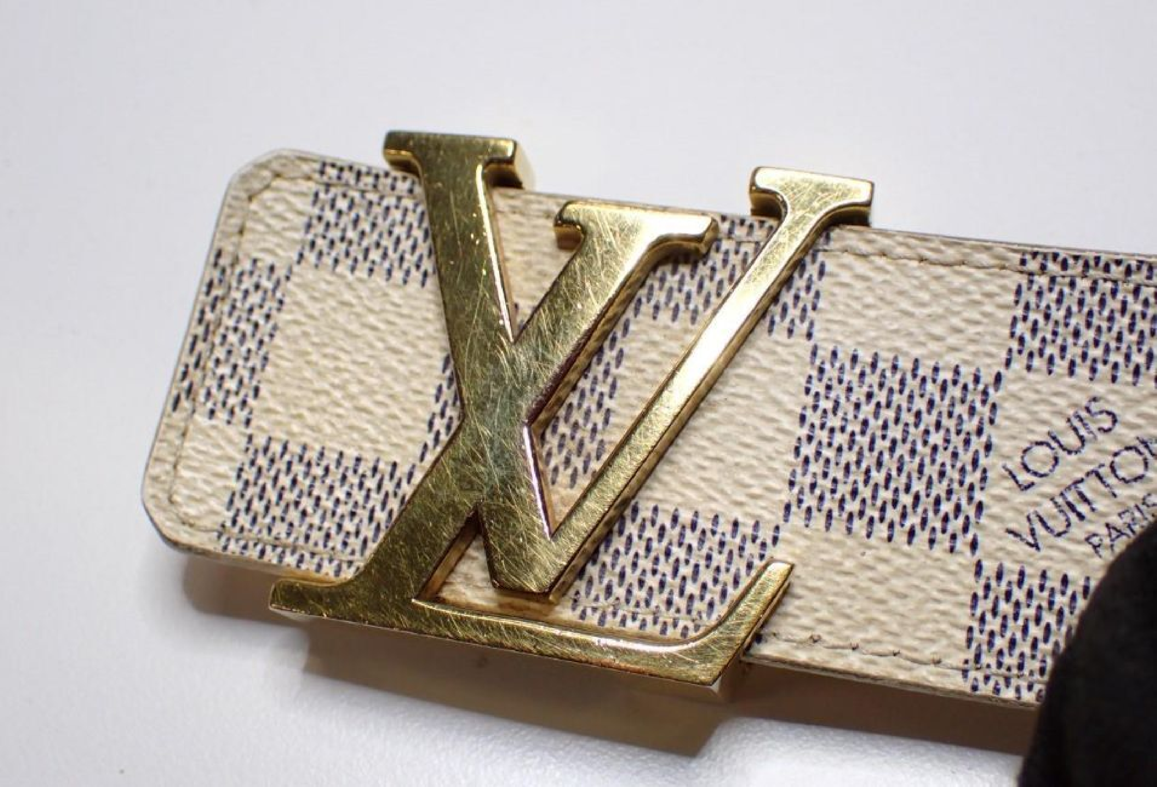 Ceinture LV Initial Azur Belt — view 3