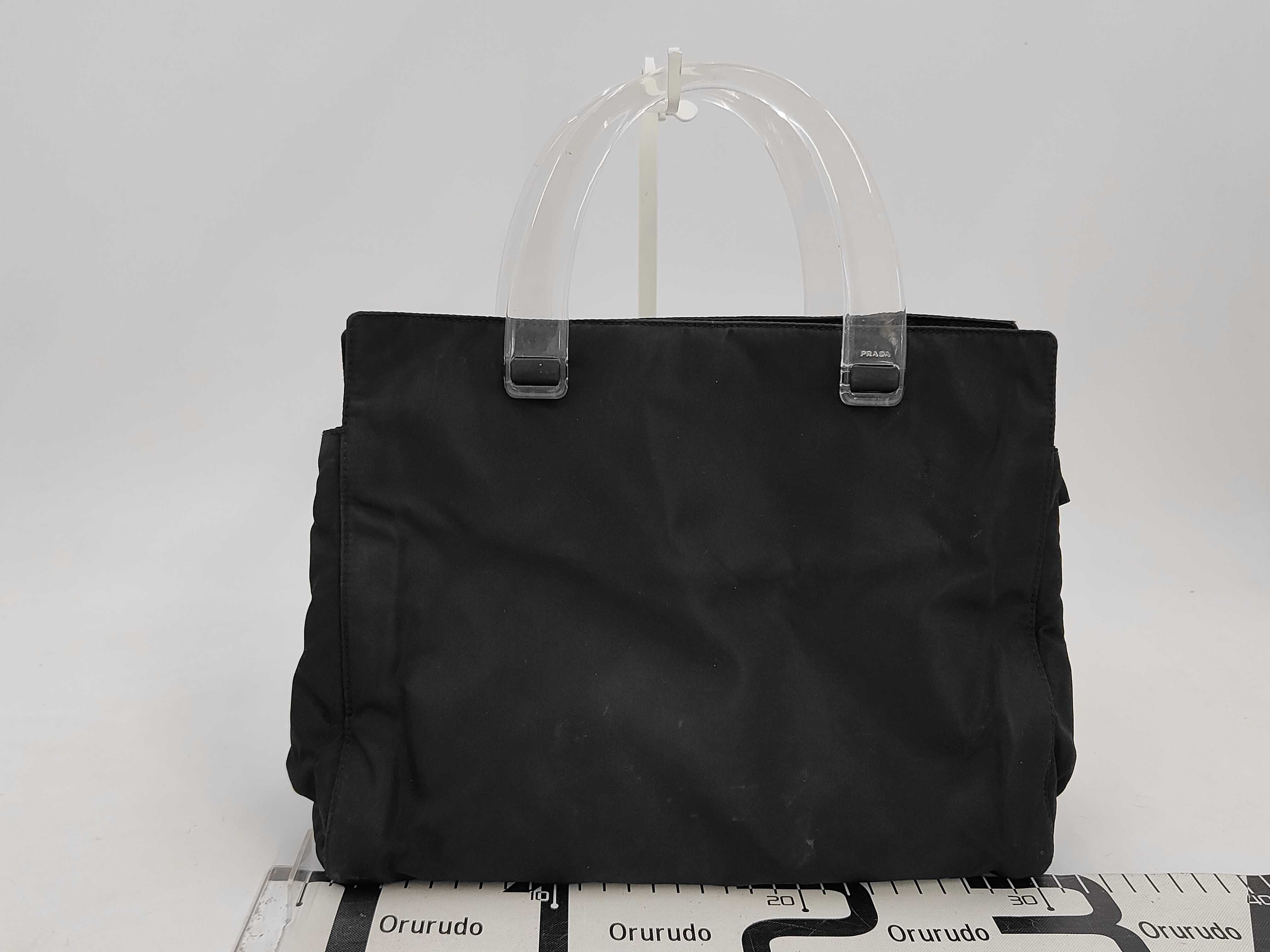 Nylon Tote Bag with Plastic Handles — view 2