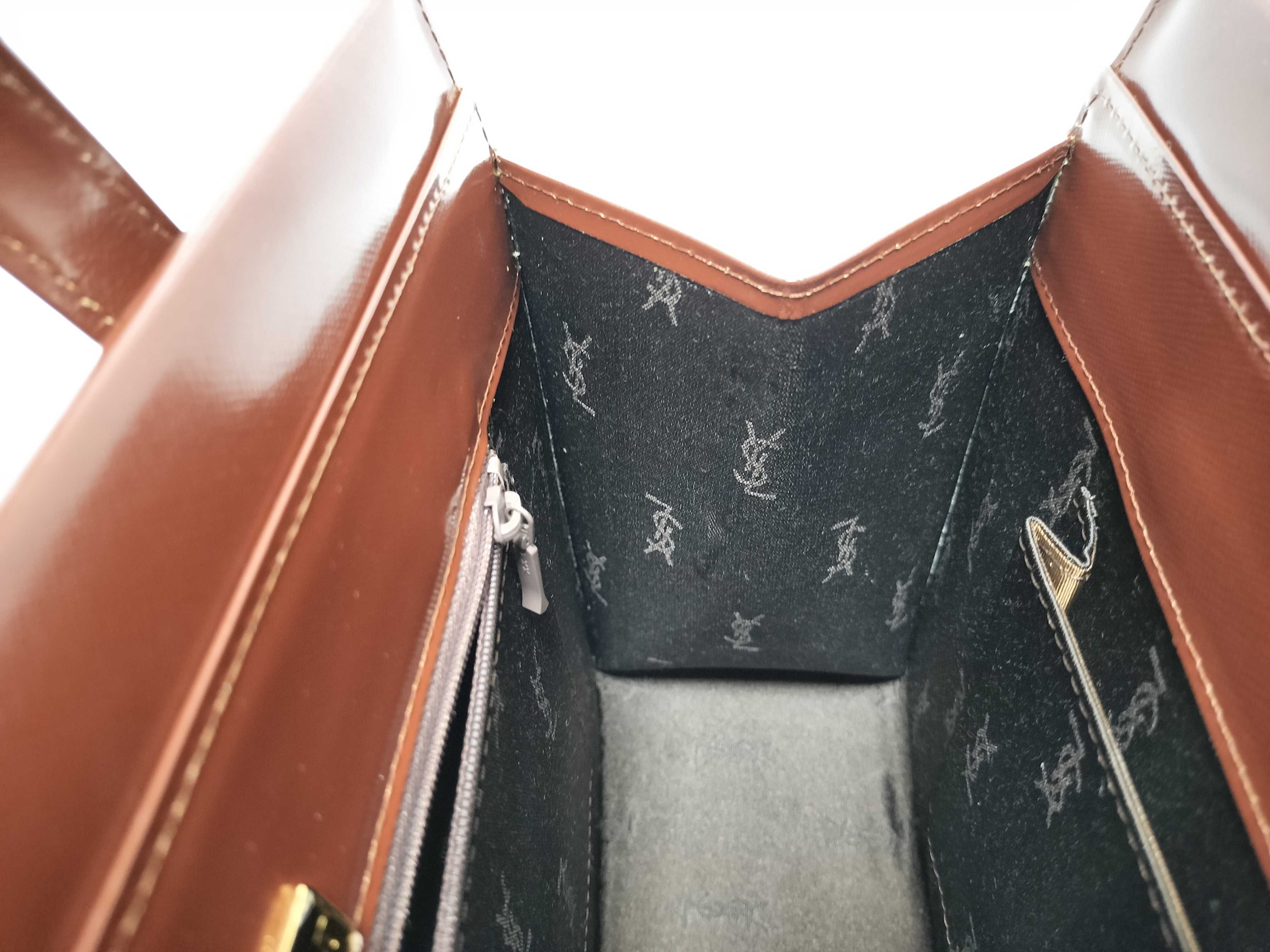 (YSL) / Handbag / Enamel Handbag — view 9