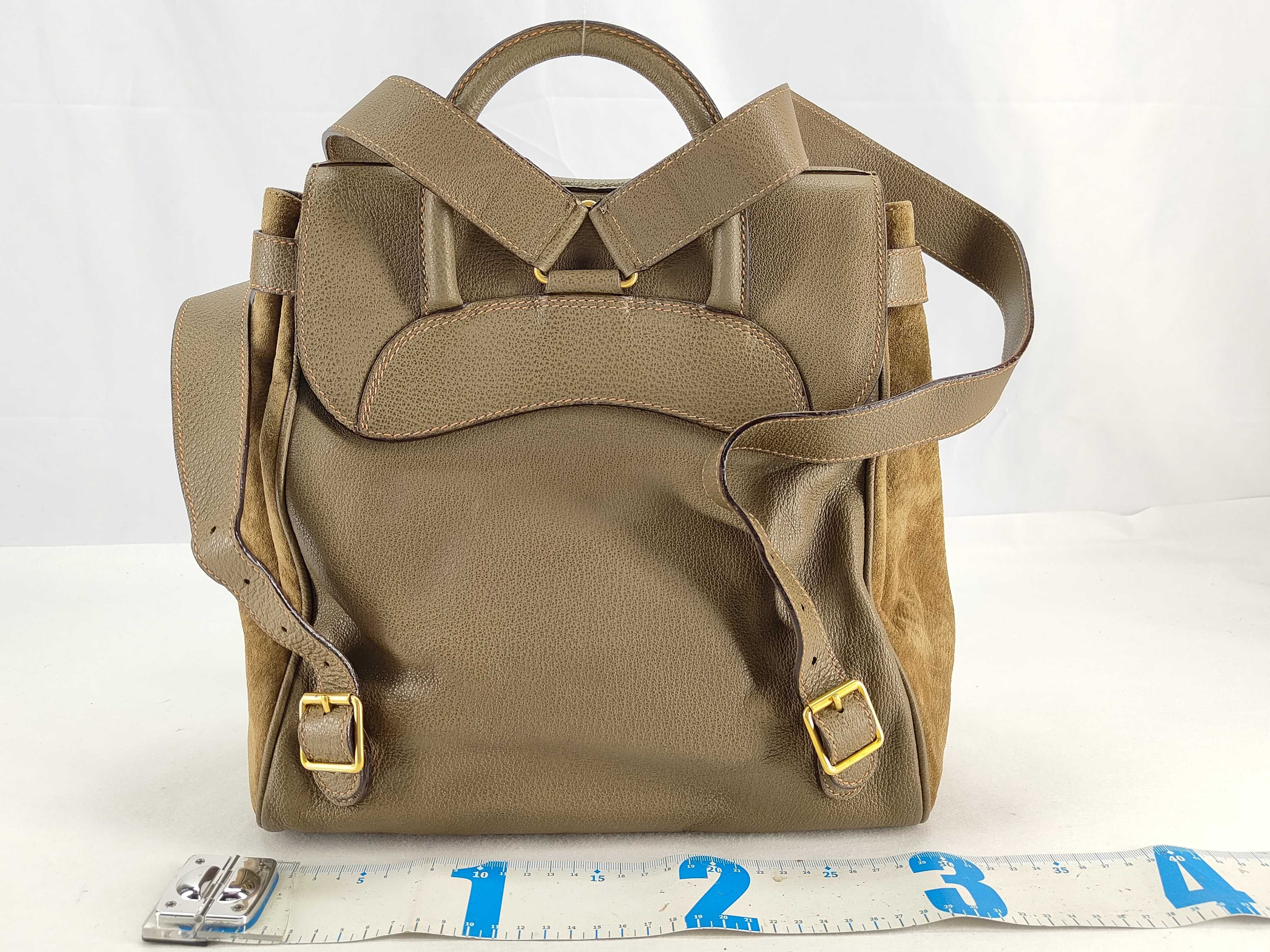 Backpack, Saddle Suede, Brown — view 2