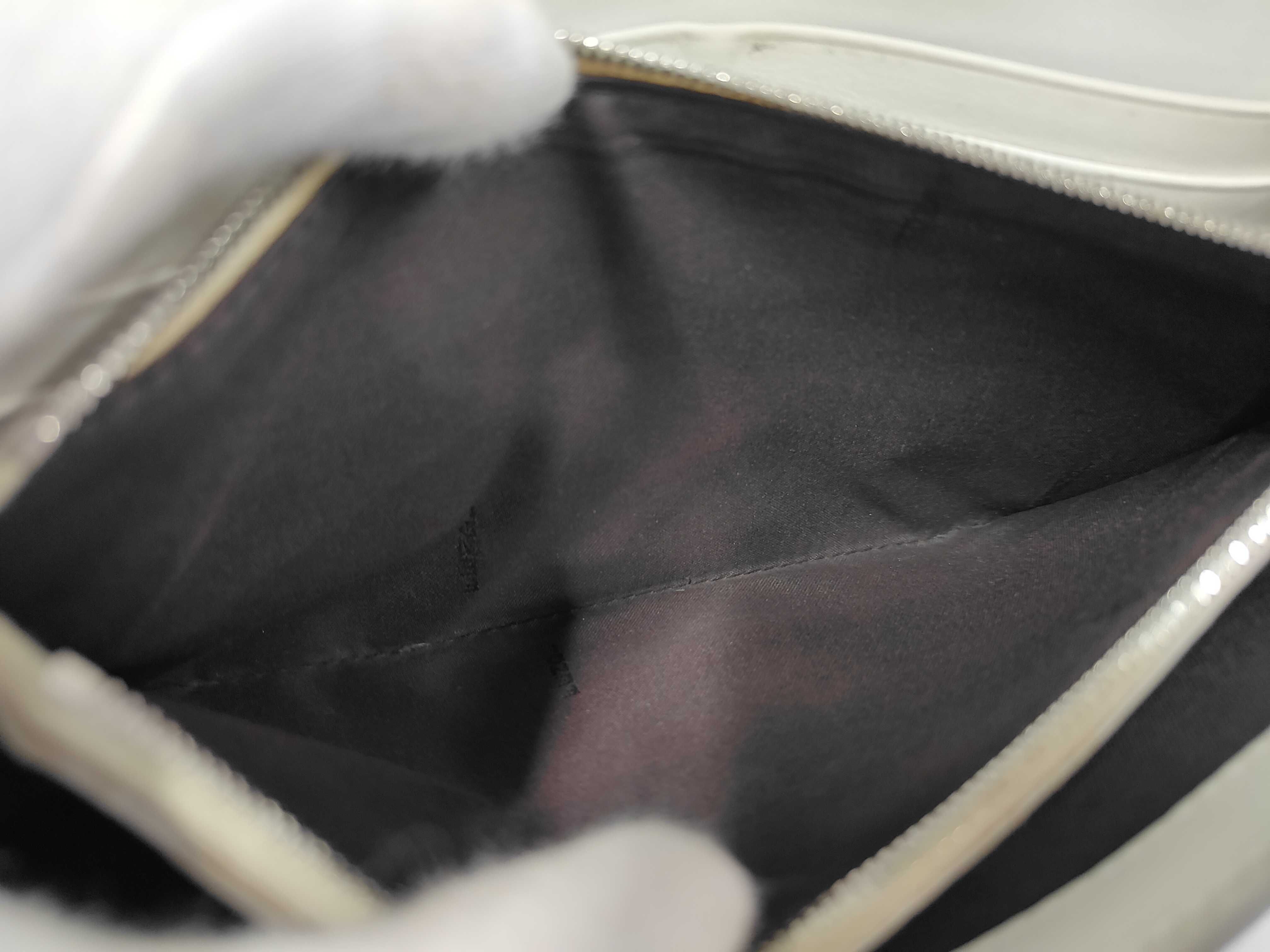 Leather Shoulder Wallet White Shoulder Bag — view 9