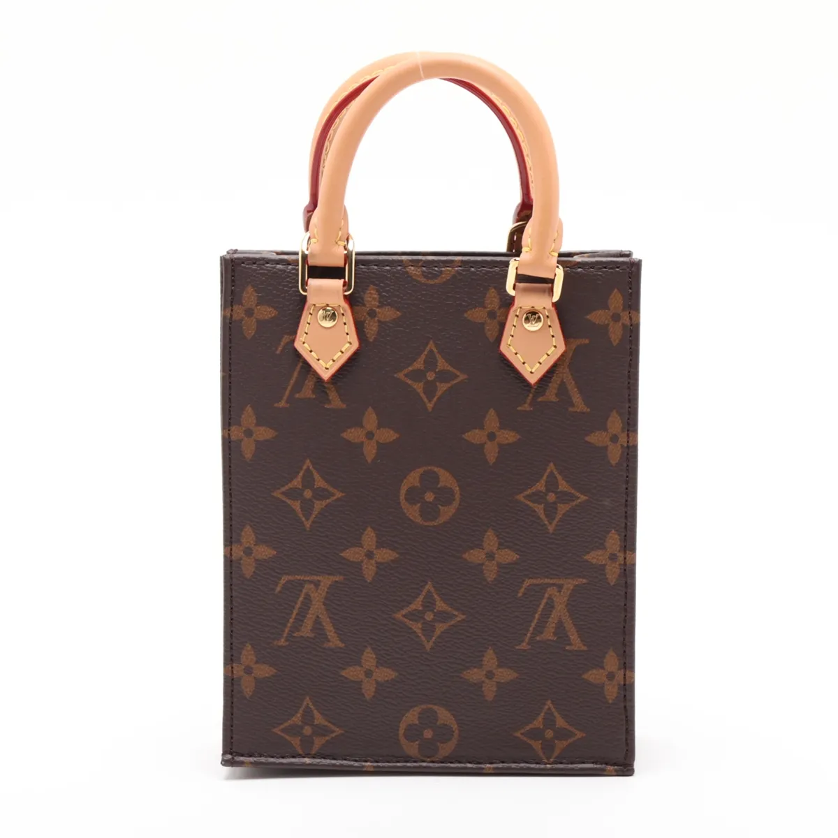 Monogram Petite Sac Plat M69442 Brown (RFID detected) — view 2