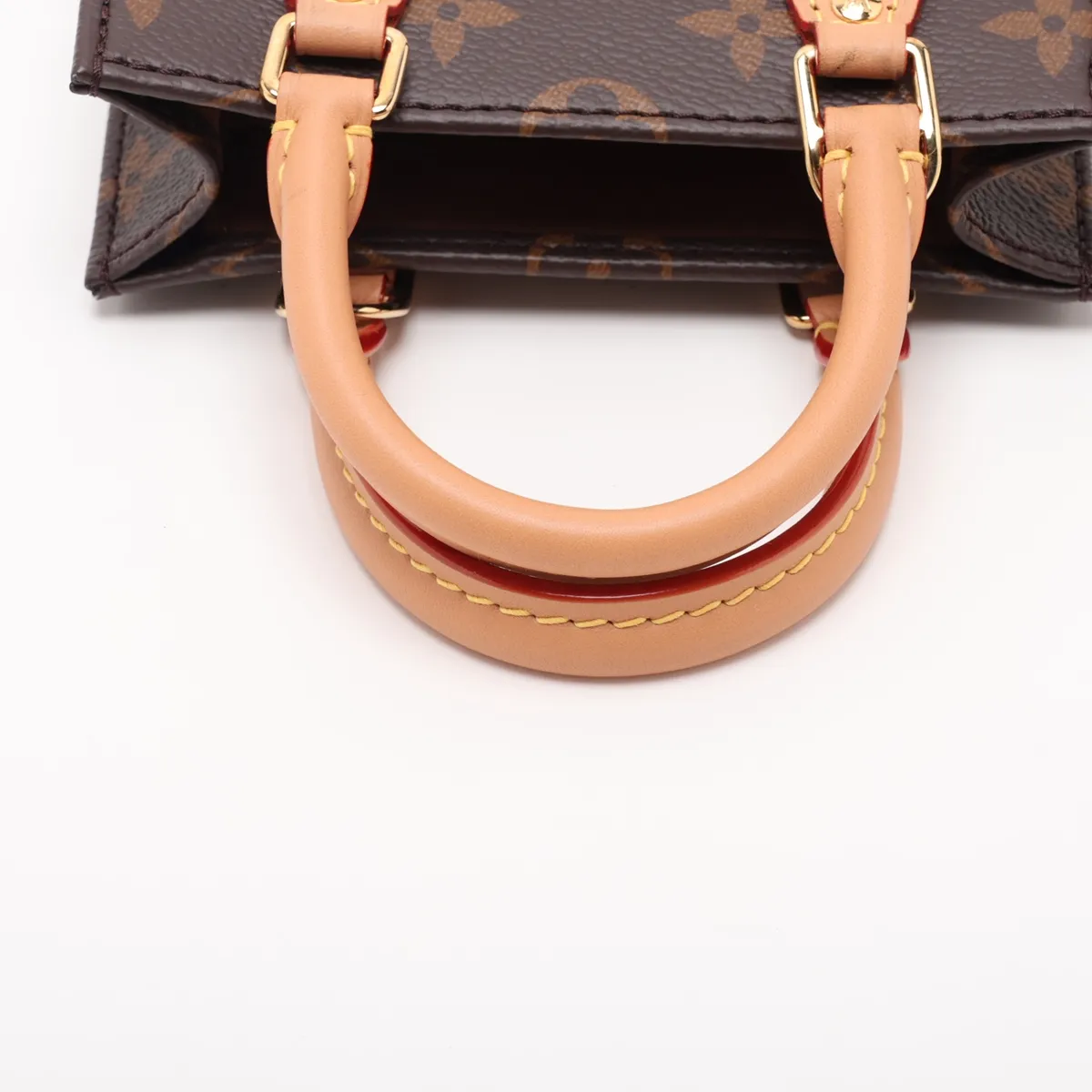 Monogram Petite Sac Plat M69442 Brown (RFID detected) — view 5
