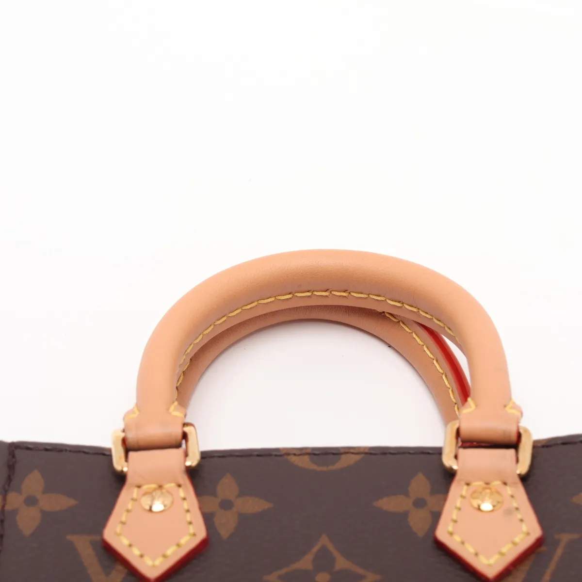 Monogram Petite Sac Plat M69442 Brown (RFID detected) — view 6