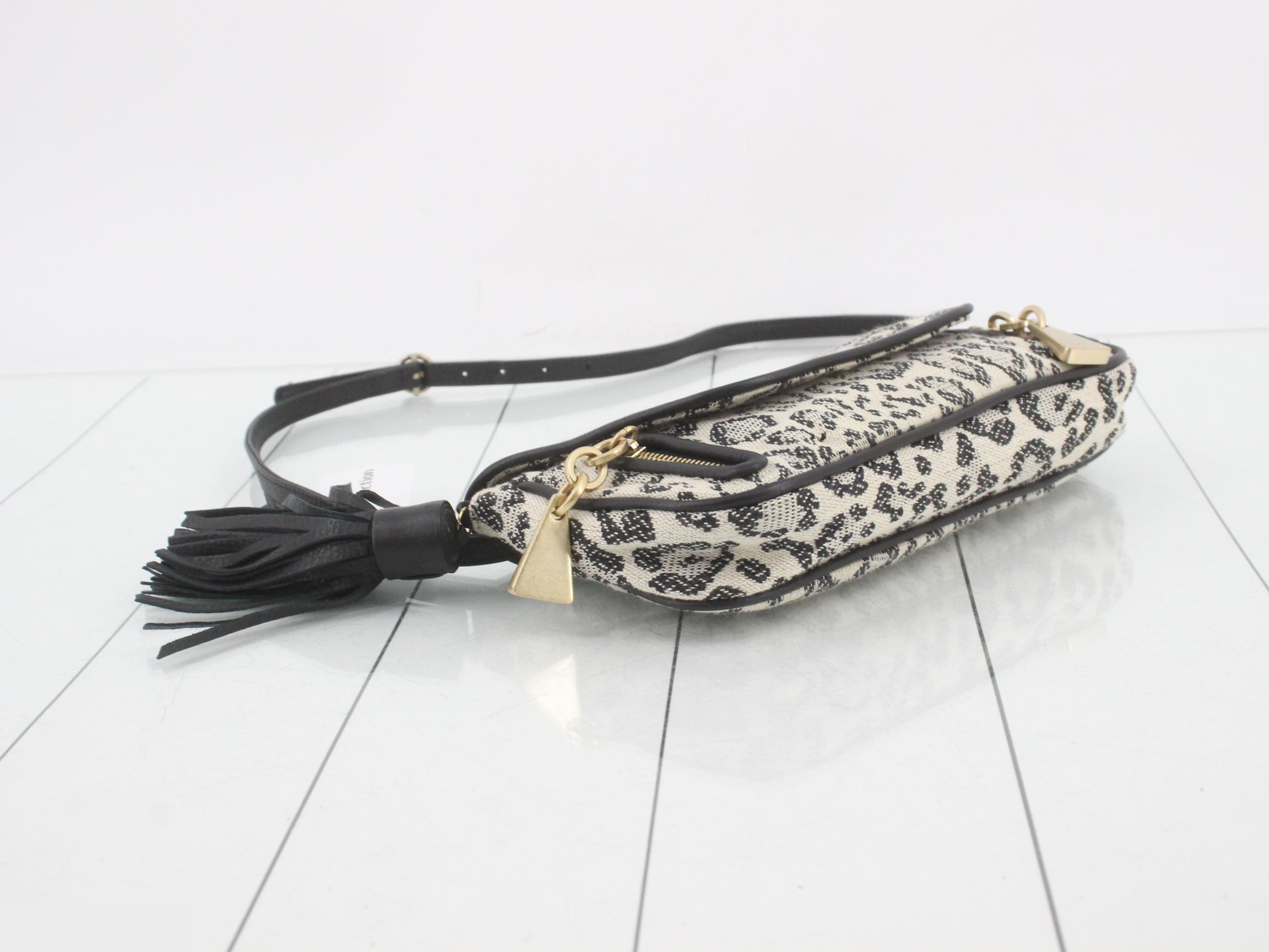 See by Chloé (Bag) - Shoulder Bag, Jacquard Leopard Print — view 5