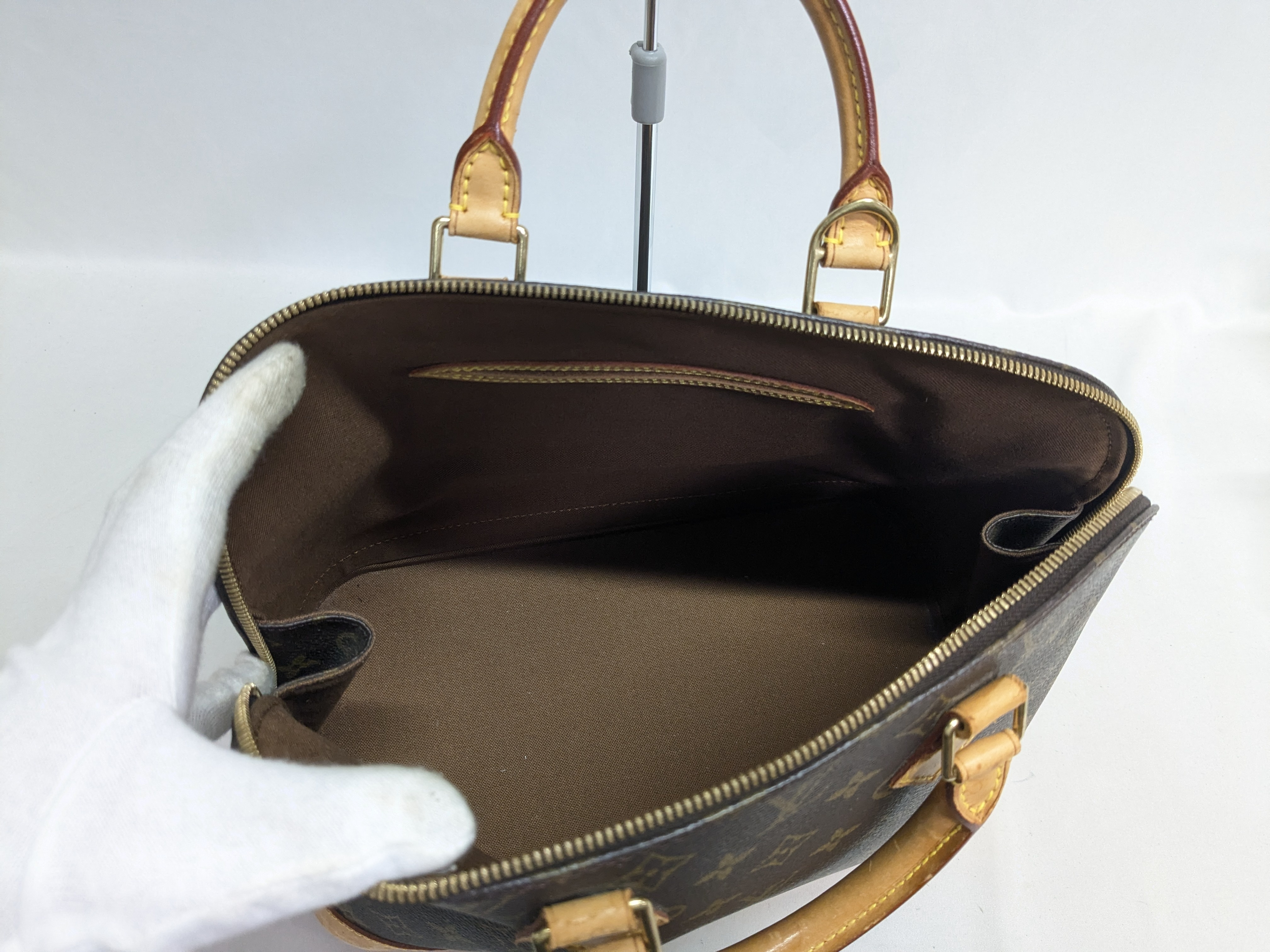LV Monogram Alma PM Handbag — view 7