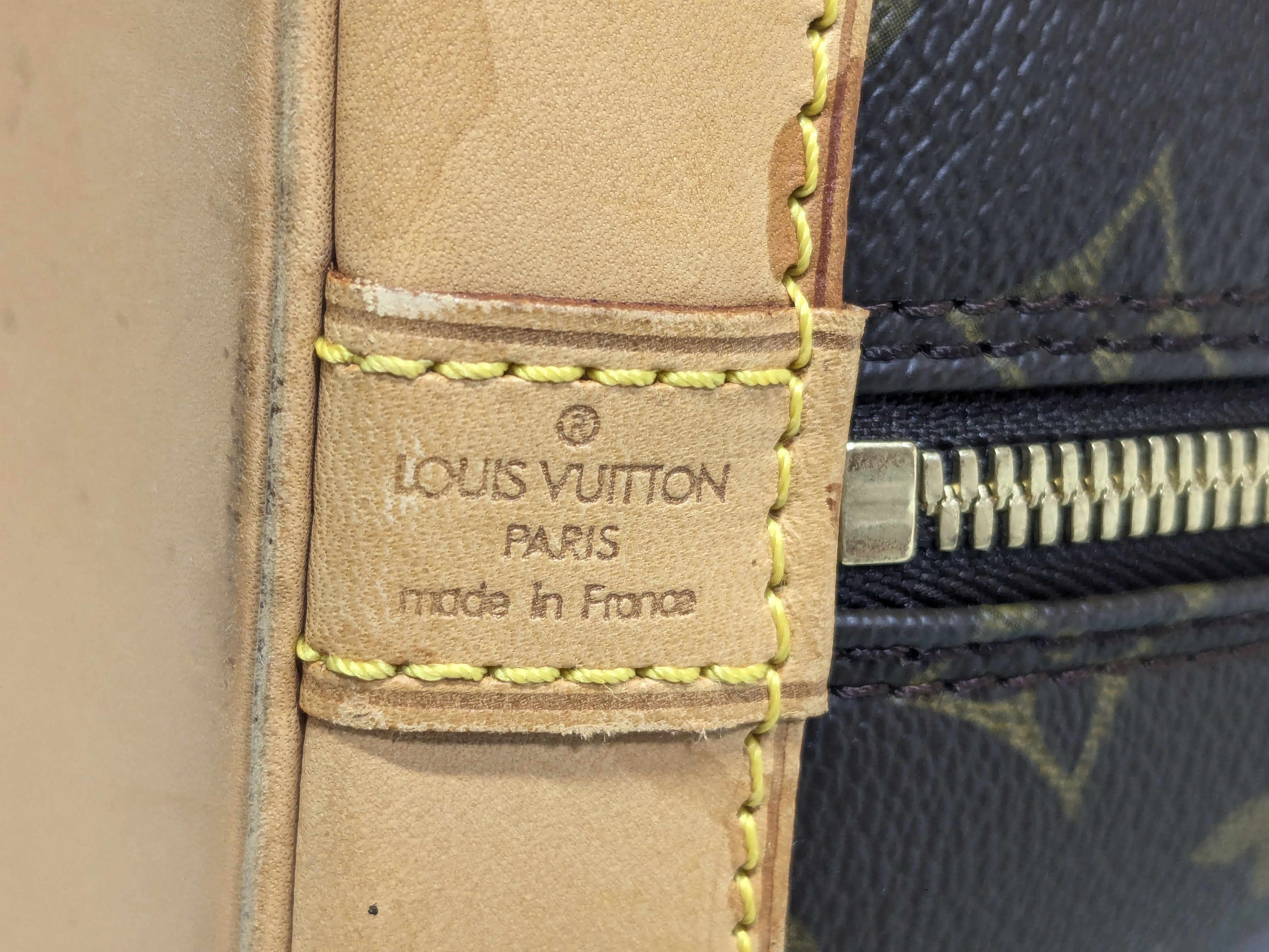 LV Monogram Alma PM Handbag — view 8