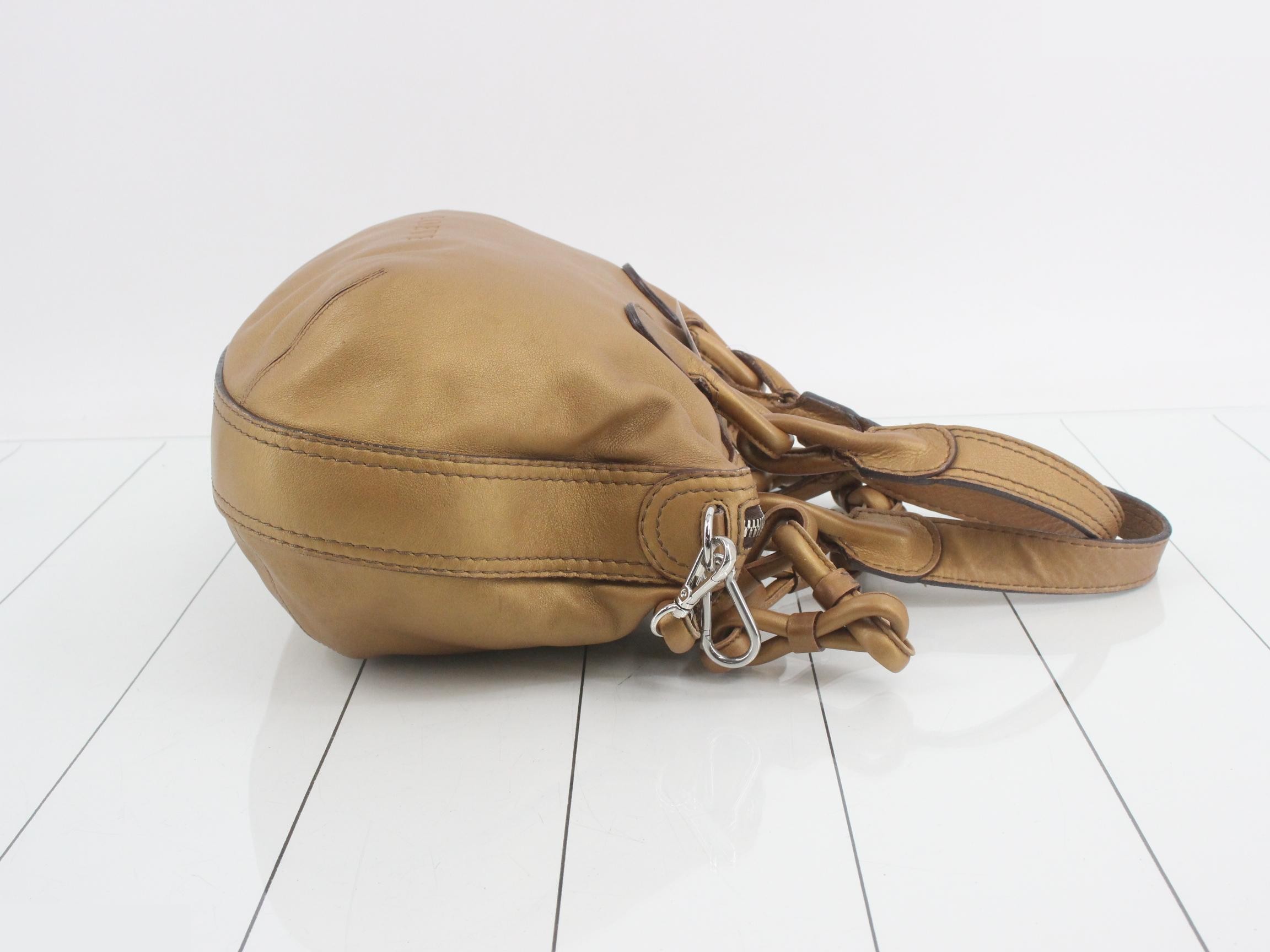 Nappa 2-Way Handbag with Shoulder Strap — view 3