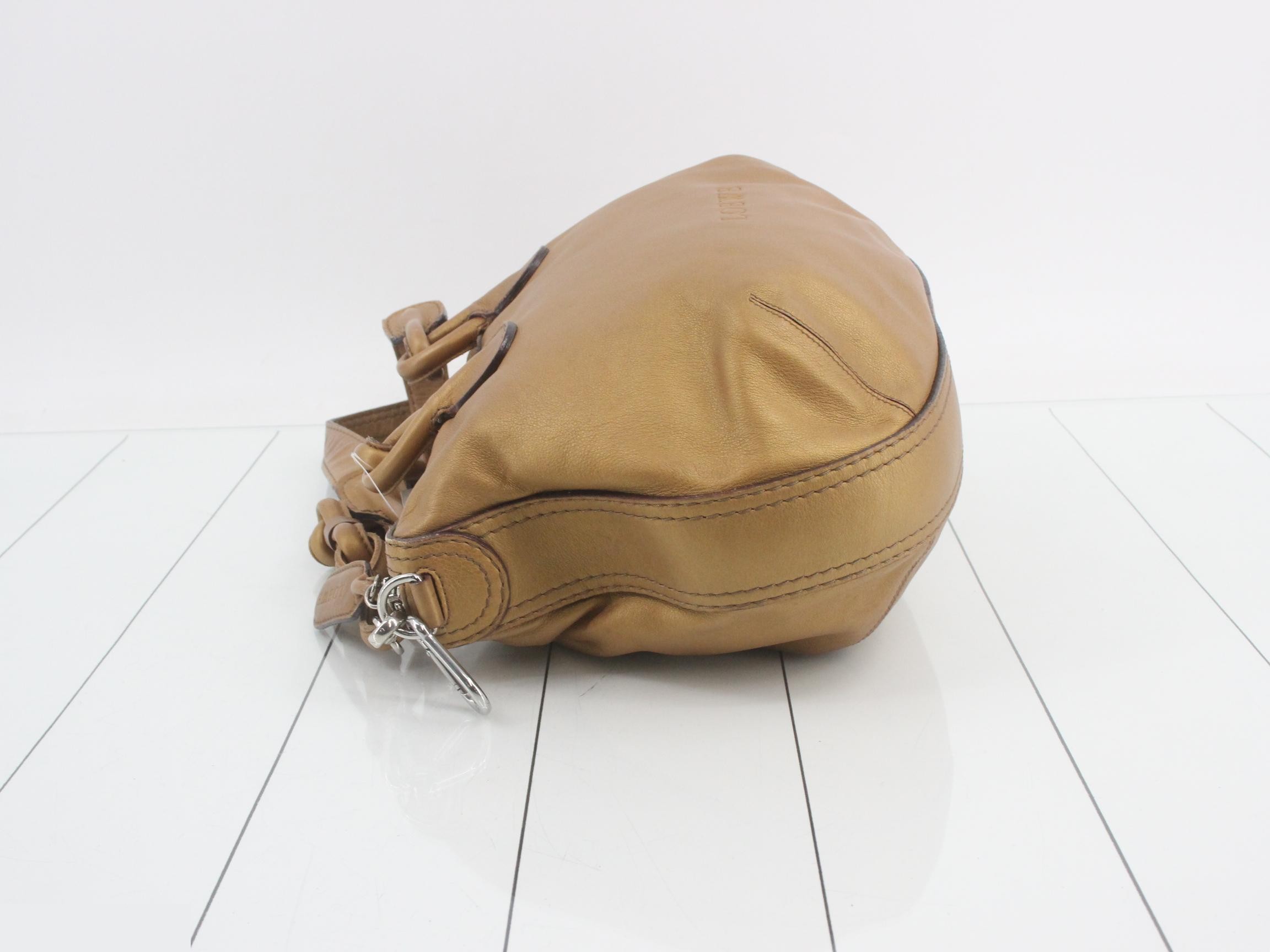 Nappa 2-Way Handbag with Shoulder Strap — view 4