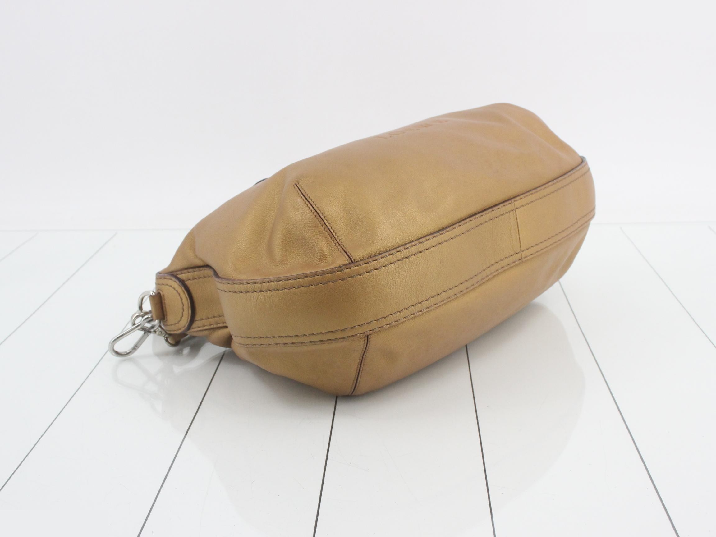 Nappa 2-Way Handbag with Shoulder Strap — view 5