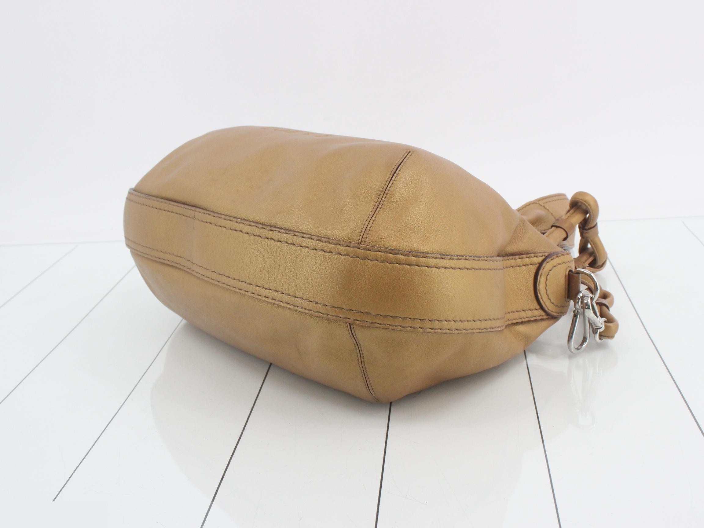 Nappa 2-Way Handbag with Shoulder Strap — view 6