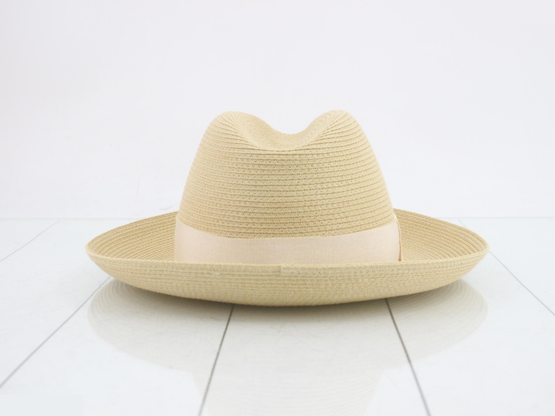 Straw hat #58, with box. — view 2