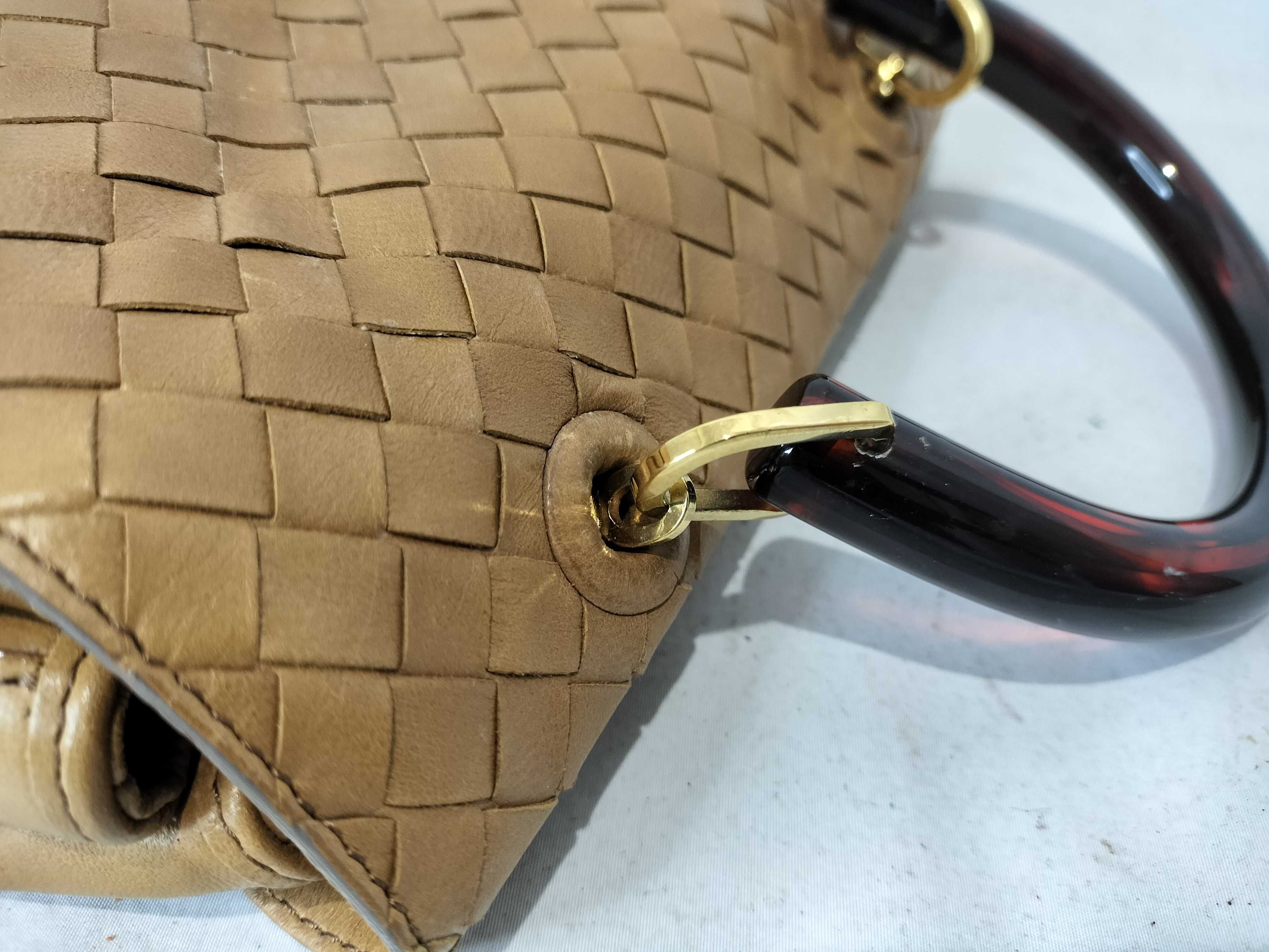 Intrecciato Old Bottega Handbag (Deteriorated) — view 5
