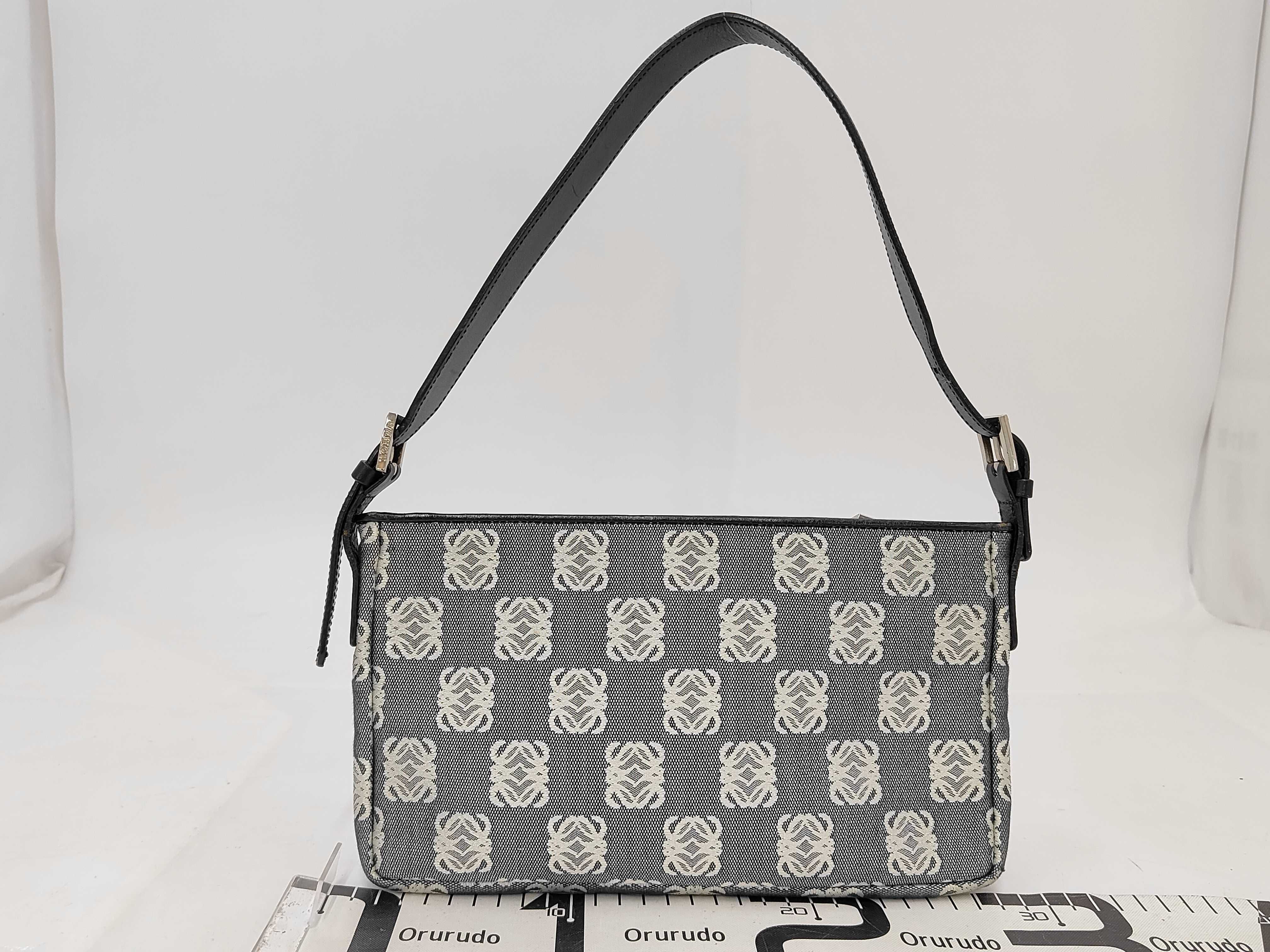 shoulder bag, denim shoulder bag — view 2