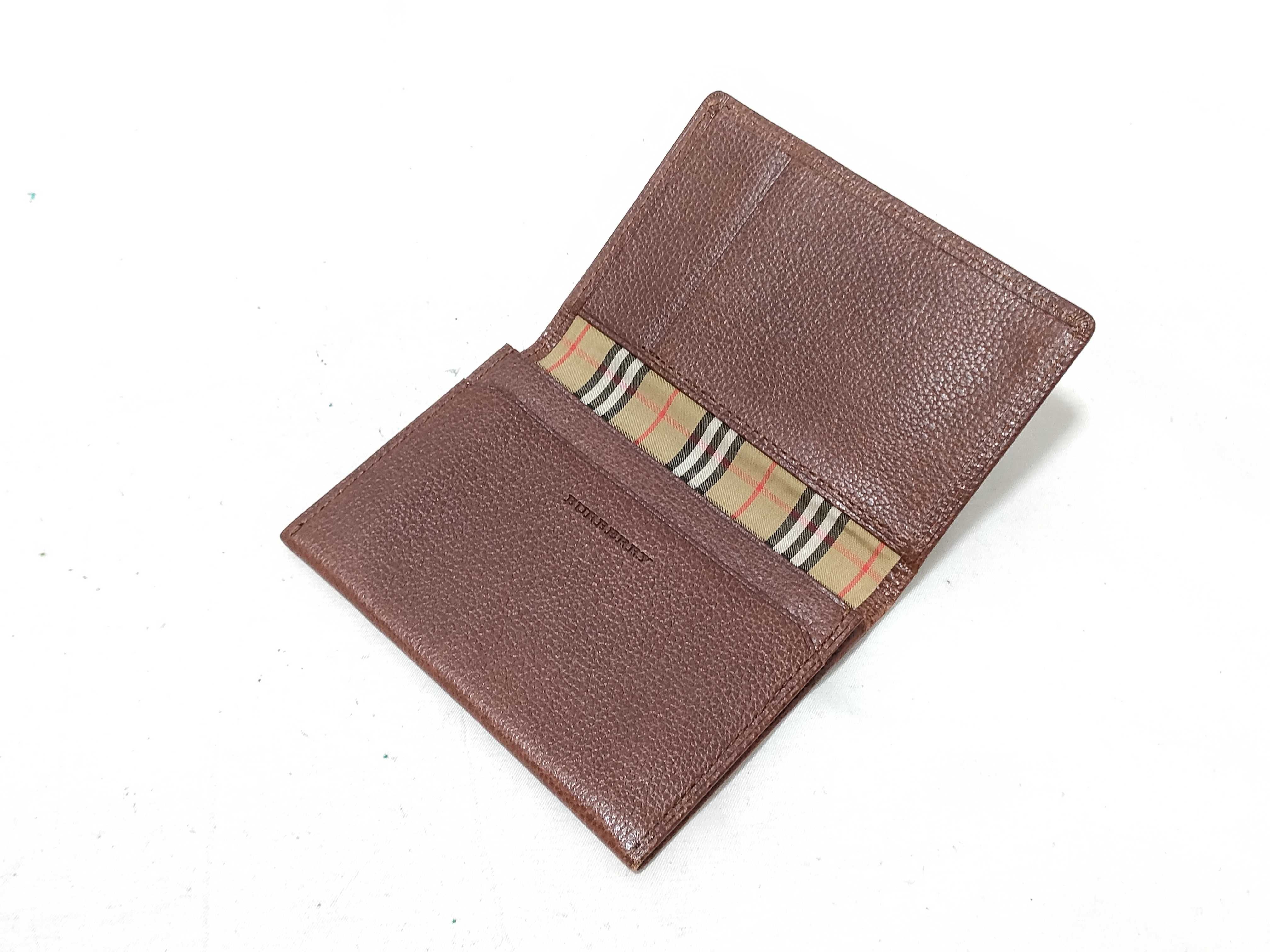 Inner Nova Check Brown Bi-fold Wallet — view 11