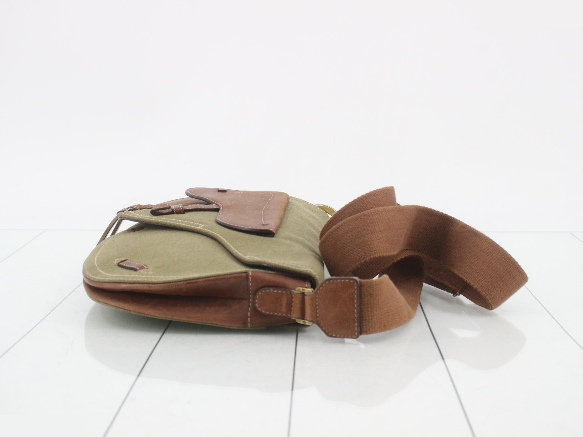 Saddle Canvas Shoulder Bag — view 3