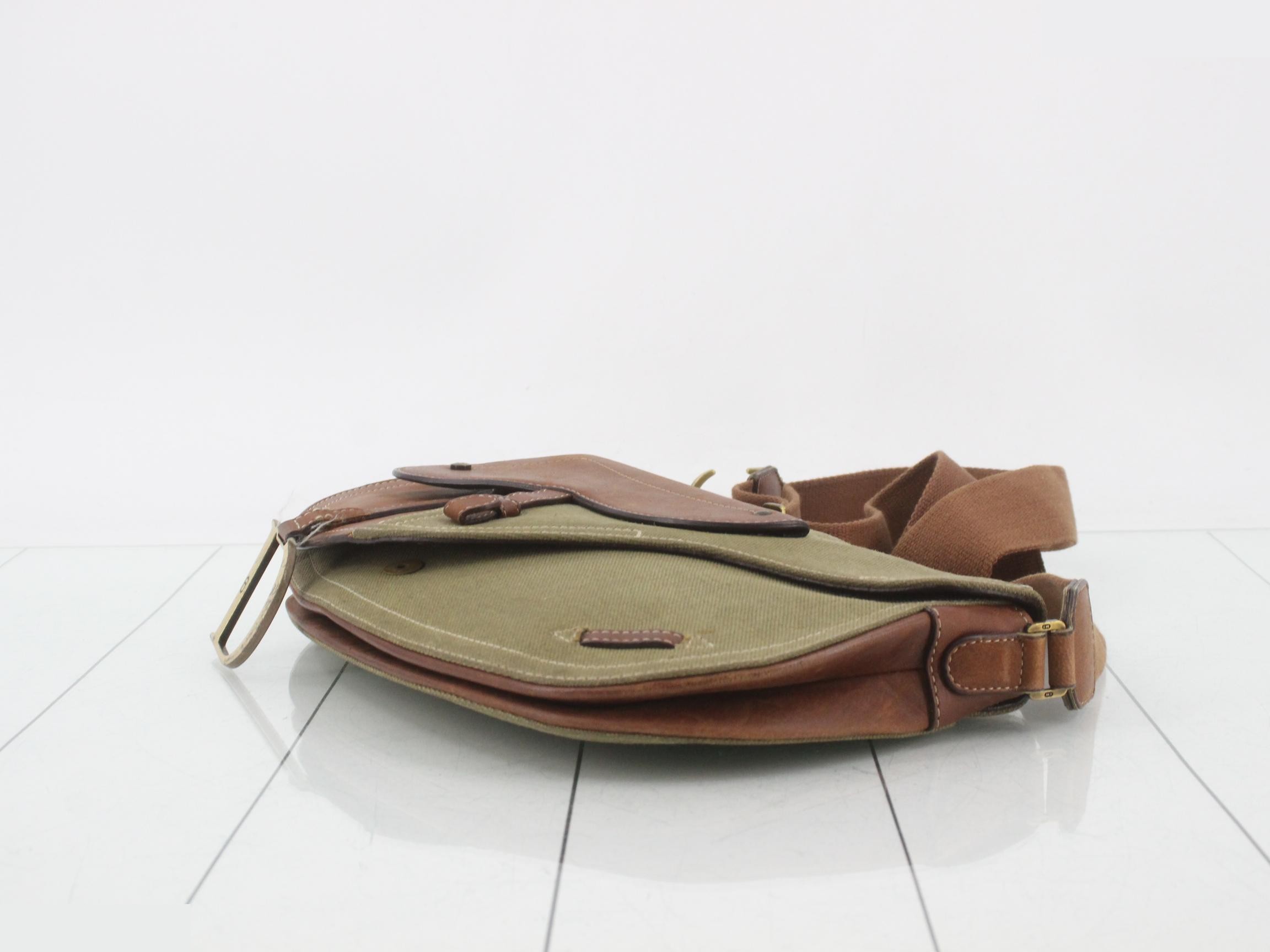 Saddle Canvas Shoulder Bag — view 6