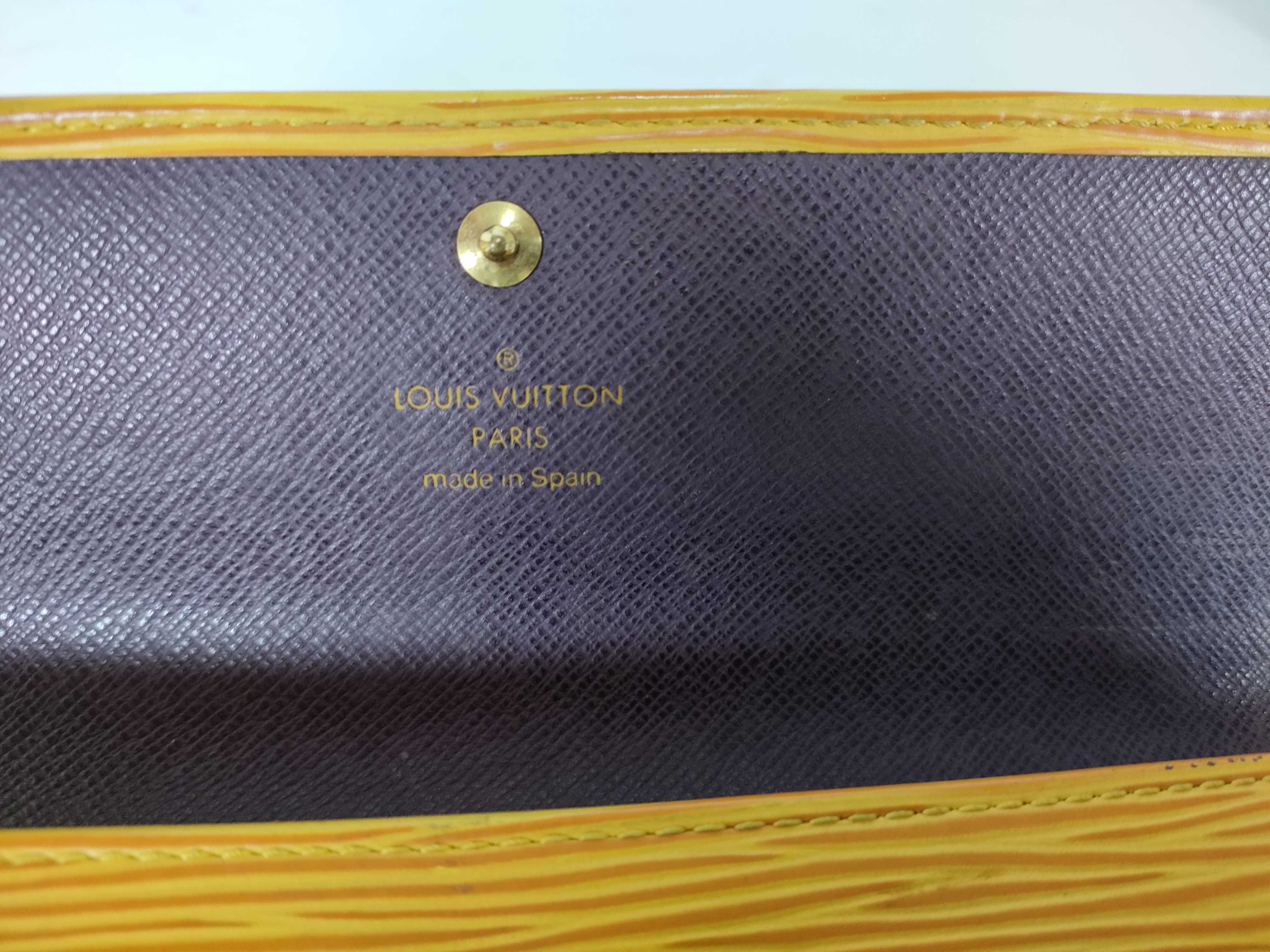Epi Leather Portemonnaie Credit Wallet — view 8