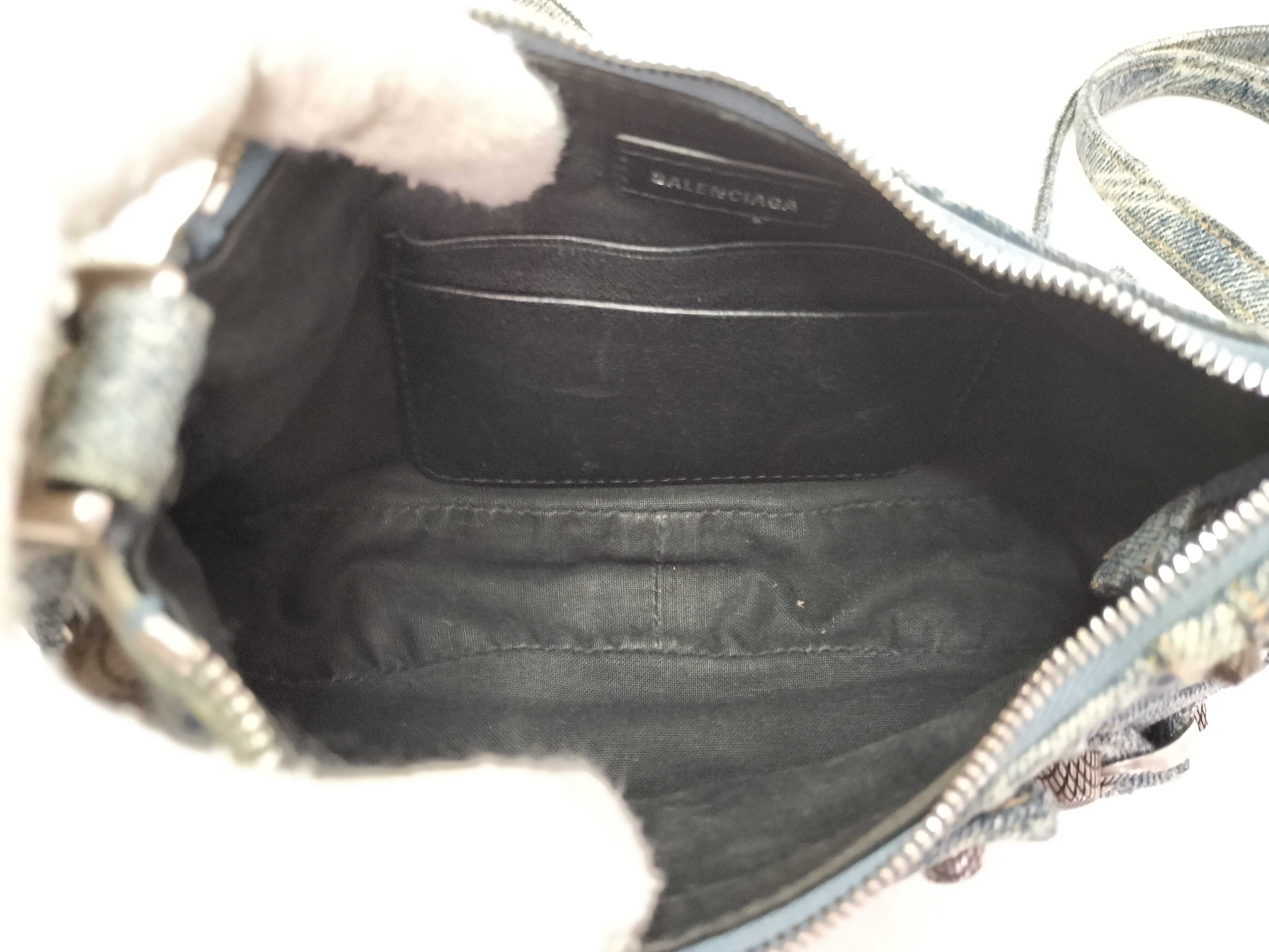 Luca Gol Denim 2-Way Shoulder Handbag — view 11