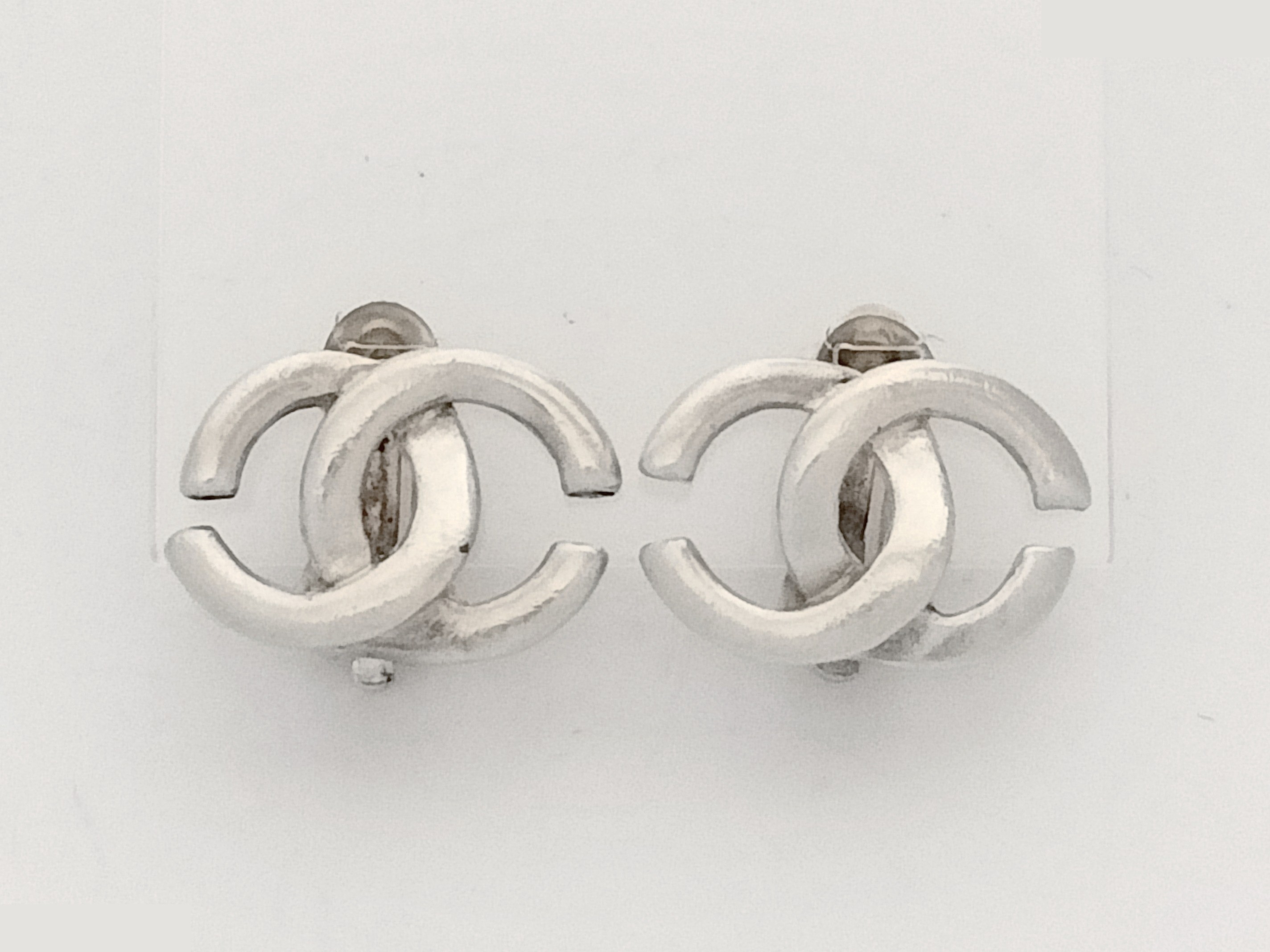 Coco Twisted Silver Earrings 01P