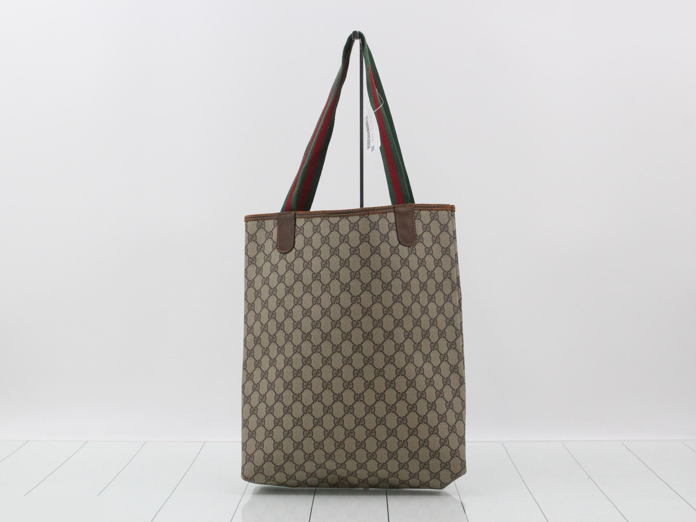 GG Supreme Sherry Line Tote Bag — view 2