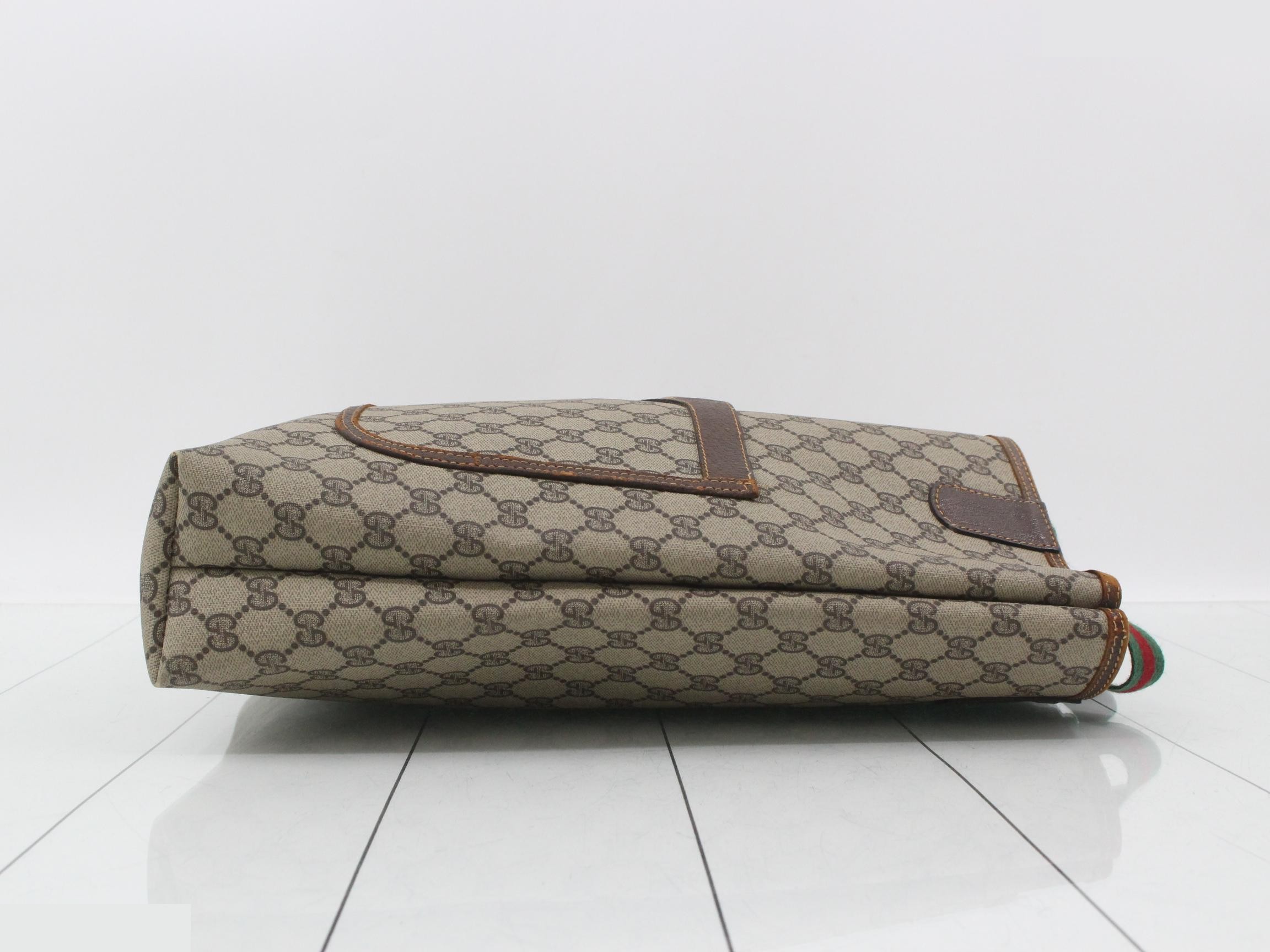 GG Supreme Sherry Line Tote Bag — view 3