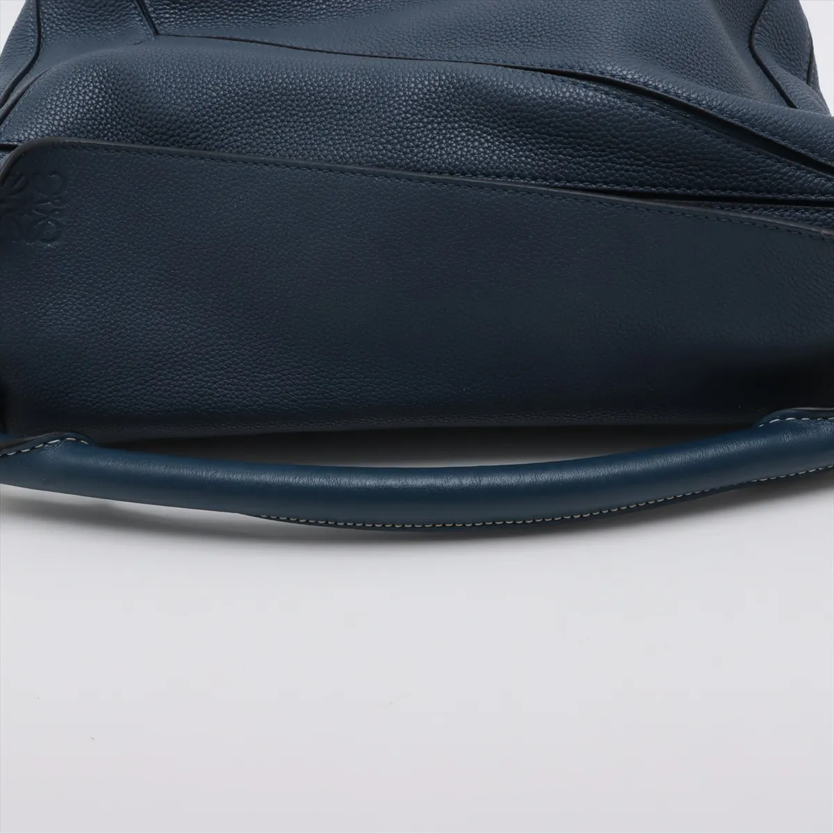 Puzzle Medium Leather 2WAY Handbag Blue — view 5
