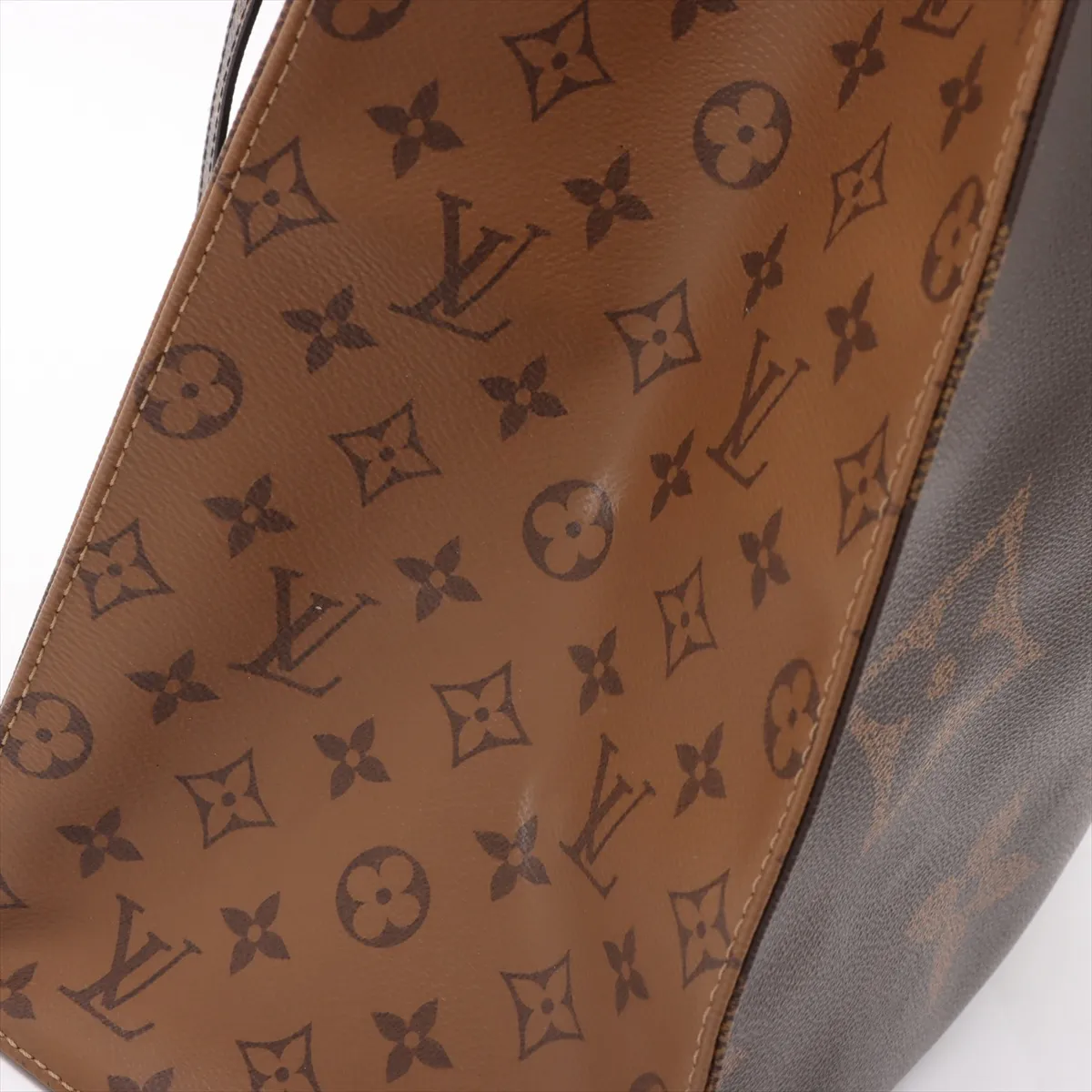 Giant Monogram Reverse On the Go GM M45320 NZ3199 Brown RFID reaction available — view 14