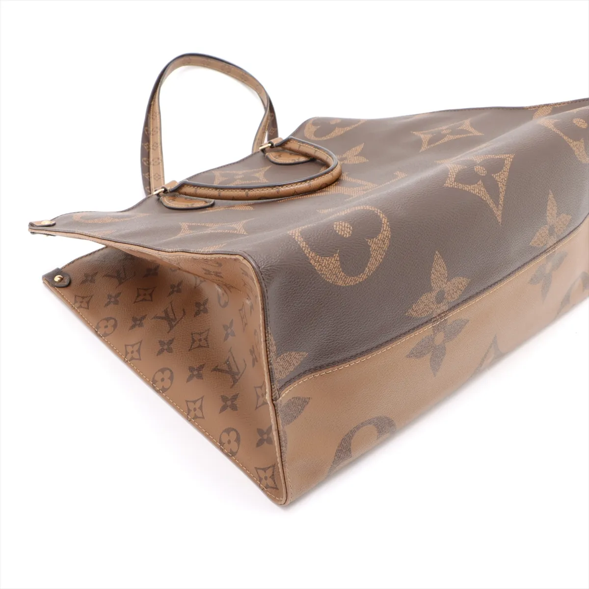 Giant Monogram Reverse On the Go GM M45320 NZ3199 Brown RFID reaction available — view 4