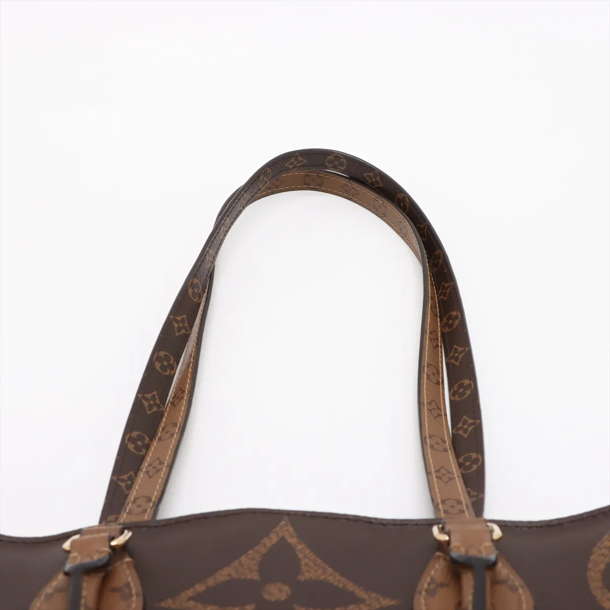 Giant Monogram Reverse On the Go GM M45320 NZ3199 Brown RFID reaction available — view 6