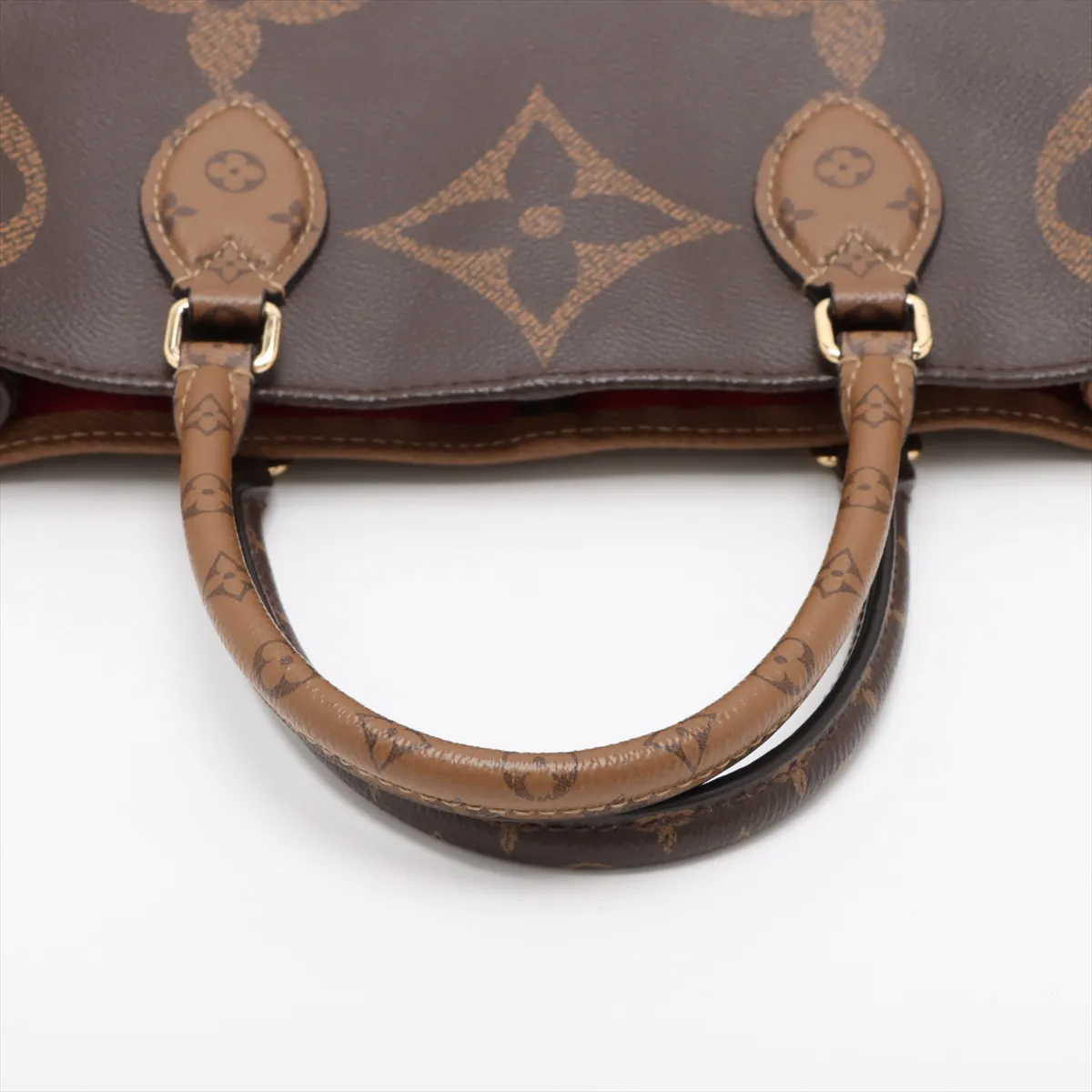 Giant Monogram Reverse On the Go GM M45320 NZ3199 Brown RFID reaction available — view 7