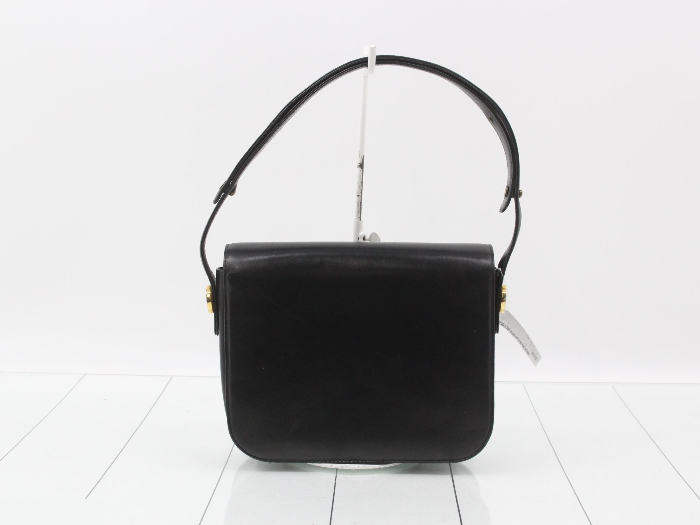 Shoulder bag with carriage hardware — view 2