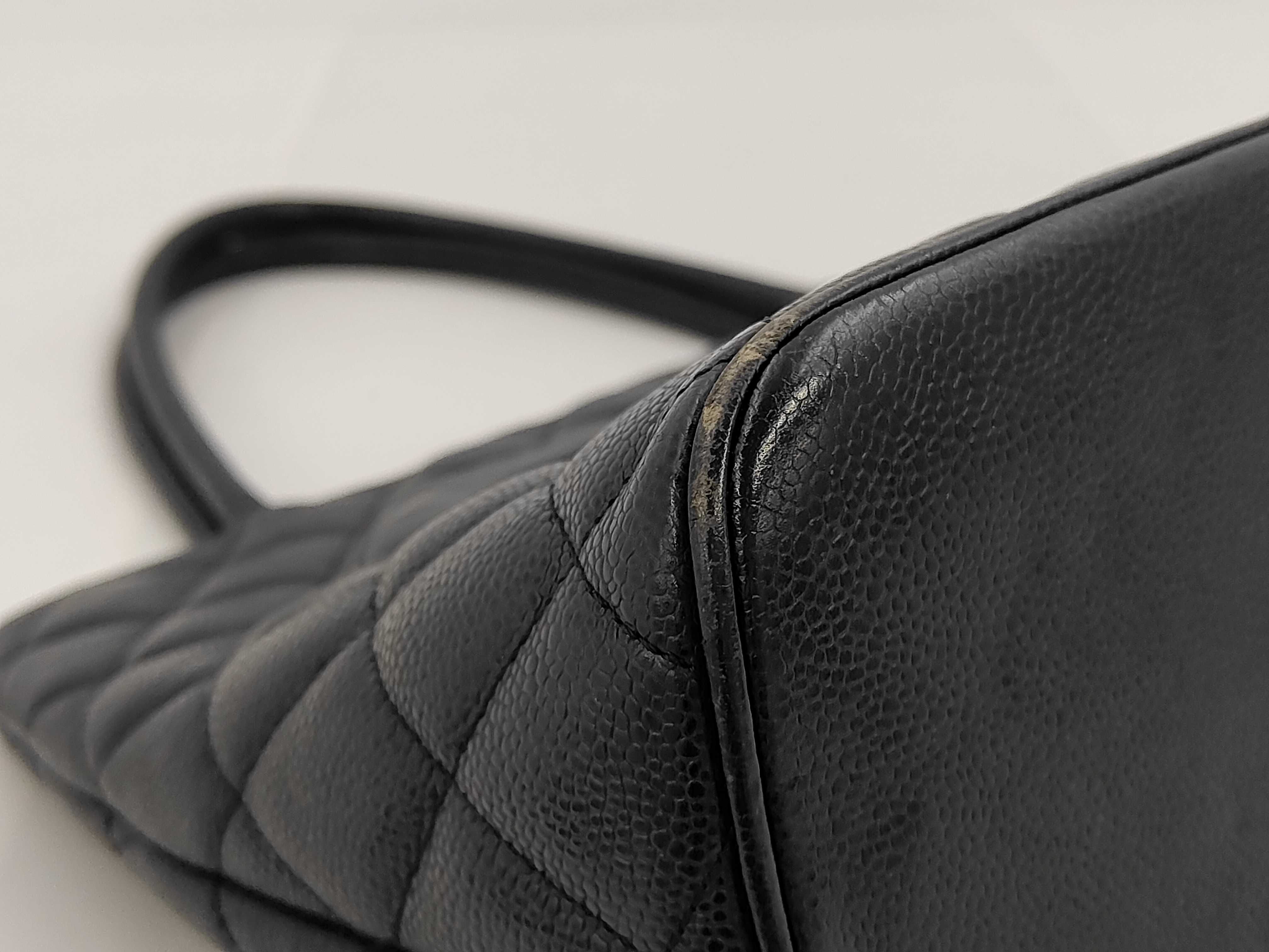 Reissue Tote Bag, Caviar Leather, Serial Number 6, with Card and Seal. — view 6