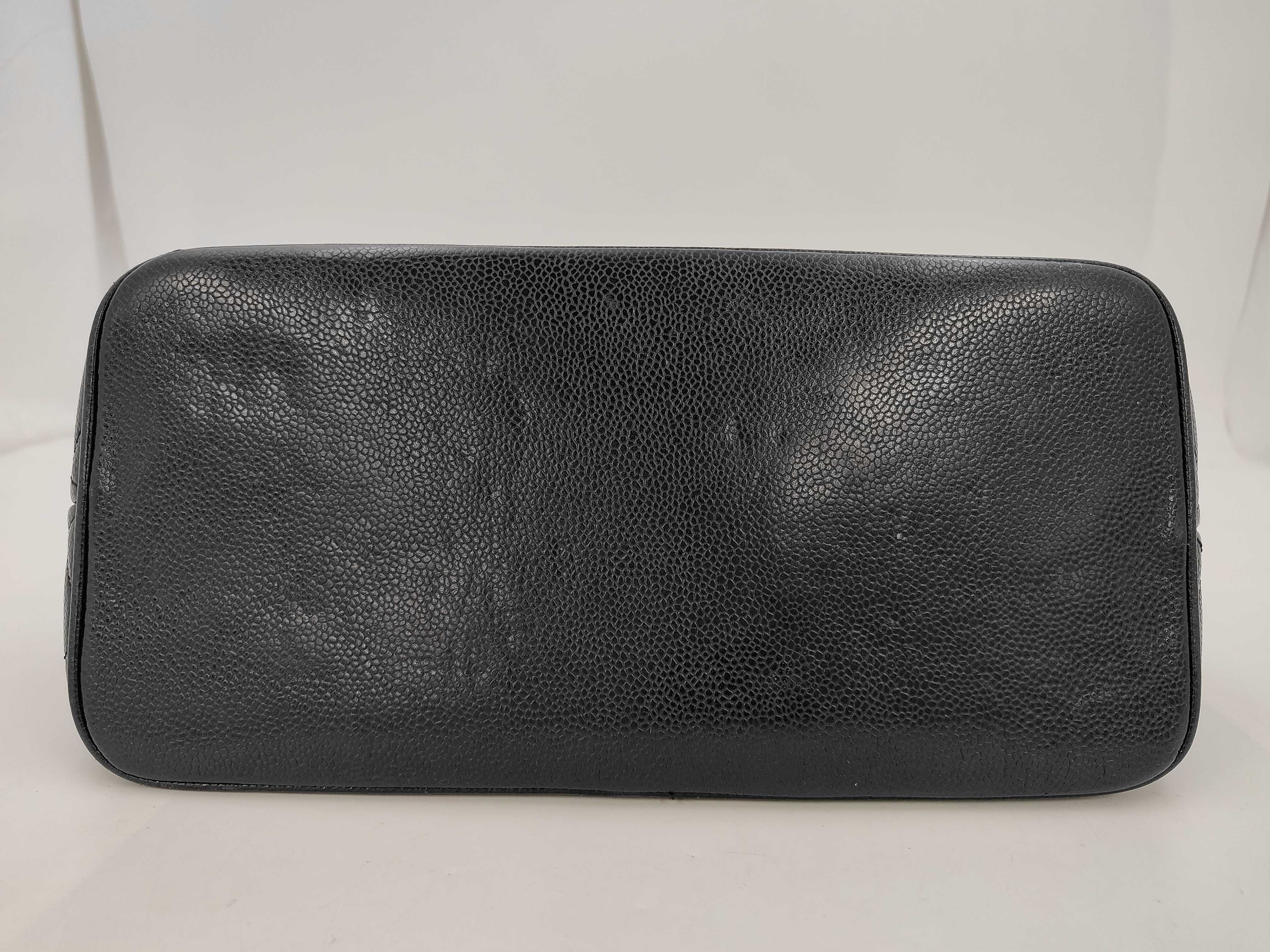 Reissue Tote Bag, Caviar Leather, Serial Number 6, with Card and Seal. — view 7