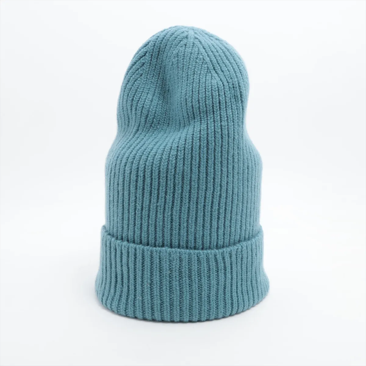 M77042 Bonnet LV Ahead KR0261 Knit Cap, Cashmere, Blue, — view 3