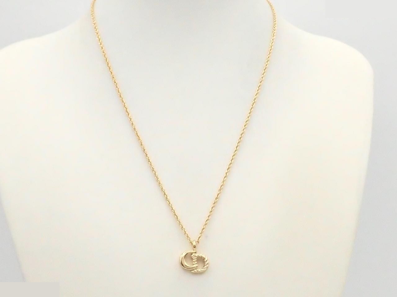 Logo, Precious Metal Necklace/Pendant, Chain approx. 44cm — view 3