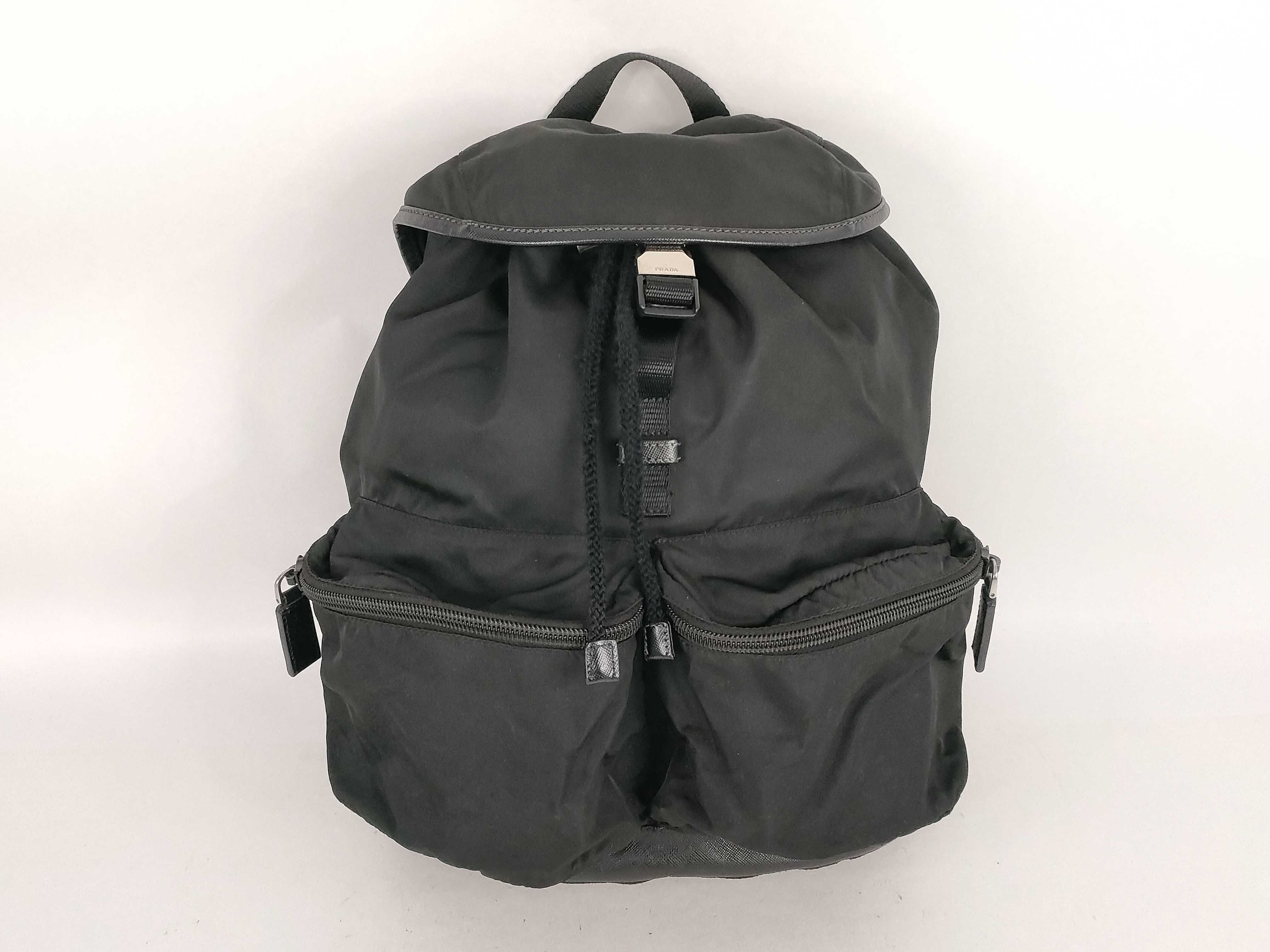 nylon backpack, Prada rucksack, nylon backpack